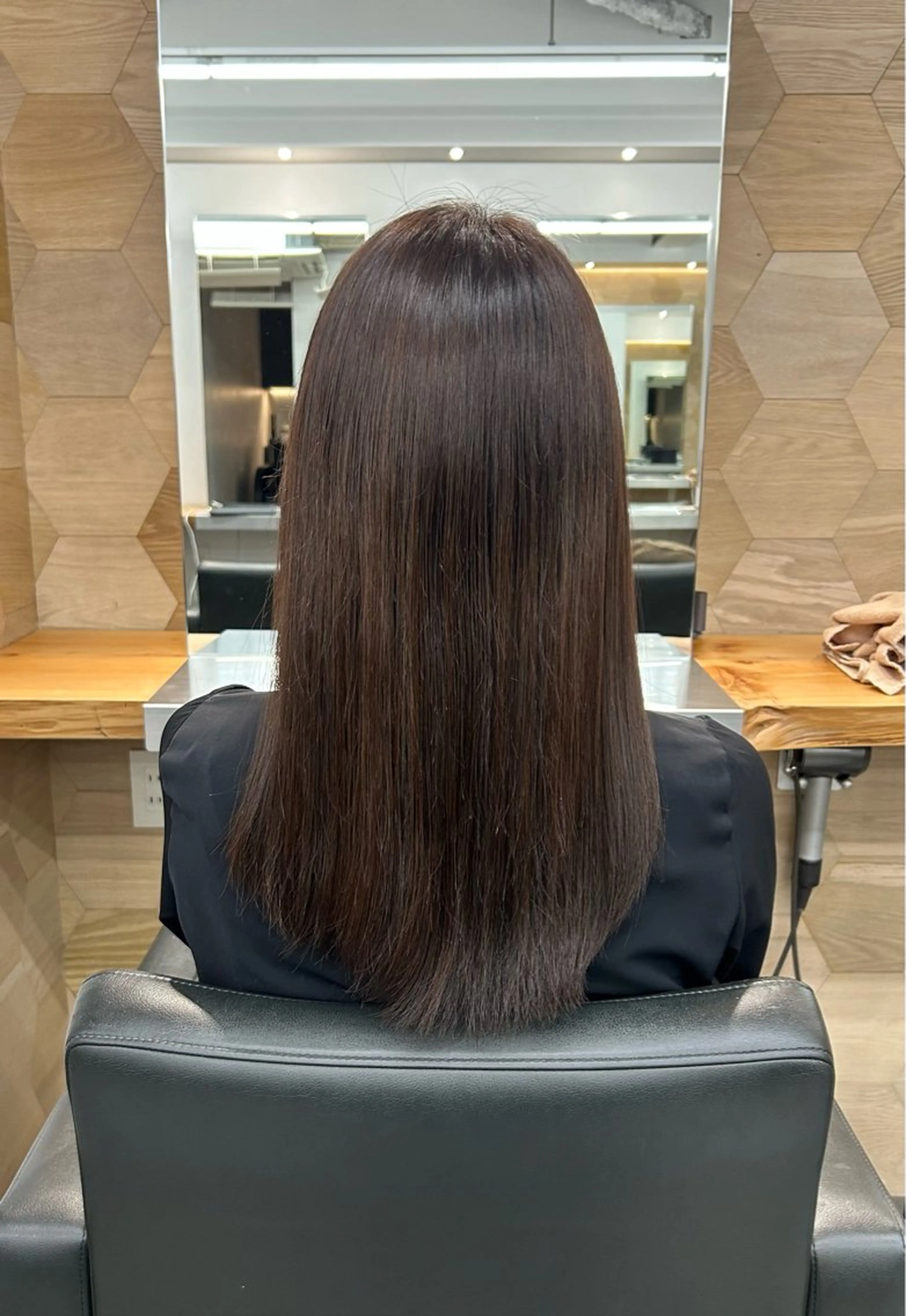 セミロング カラー 透明感カラー トリートメント ヘアカラー トリートメント 森珀斗/表参道 /ショートボブのヘアスタイル