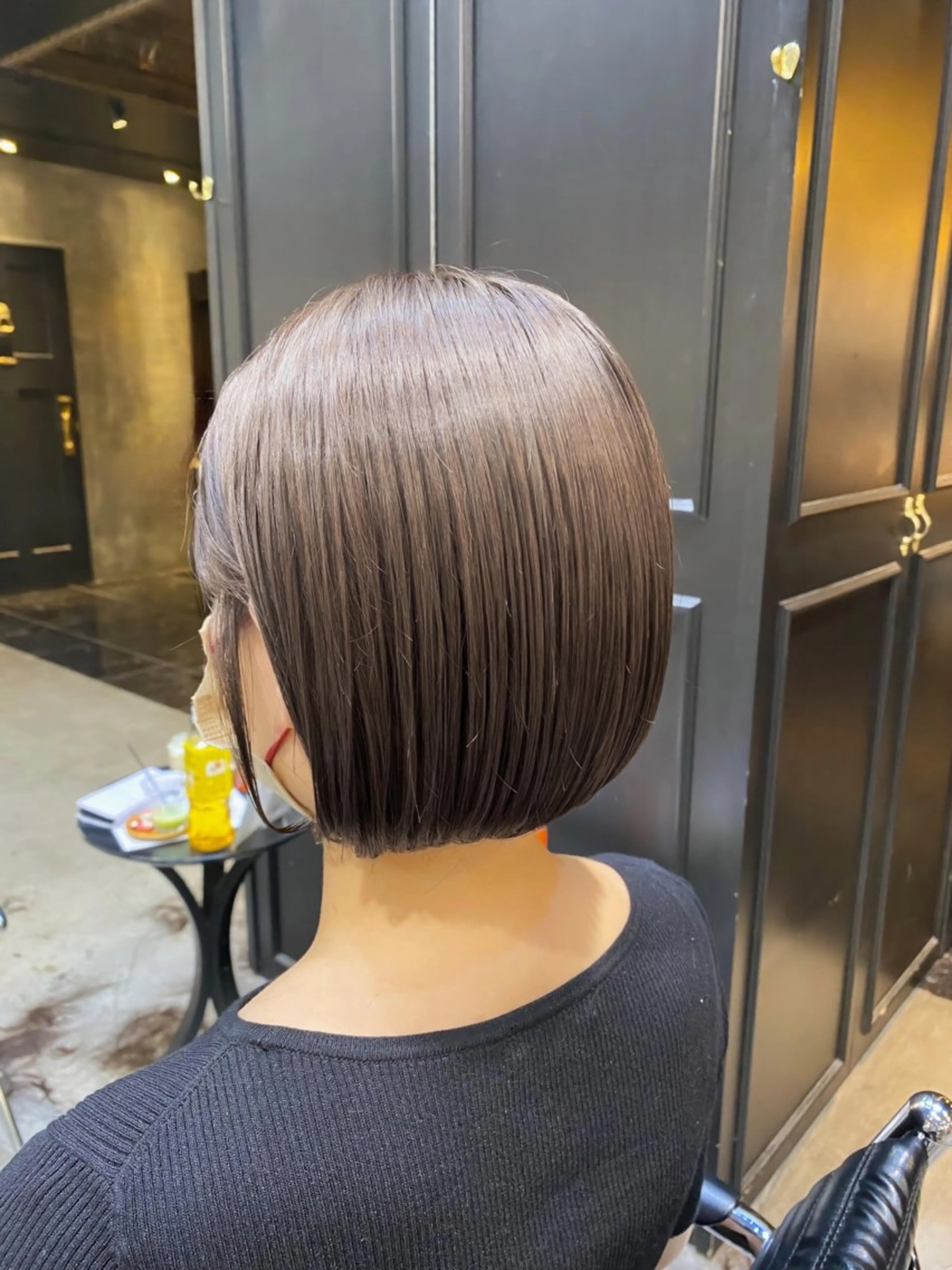 ショート カラー ショートボブ アッシュ アッシュブラウン ブラウンカラー ボブ カット ヘアカラー トリートメント Ms.CHARM所属・透明感カラー🌿 グレージュ🐺陽介のヘアスタイル
