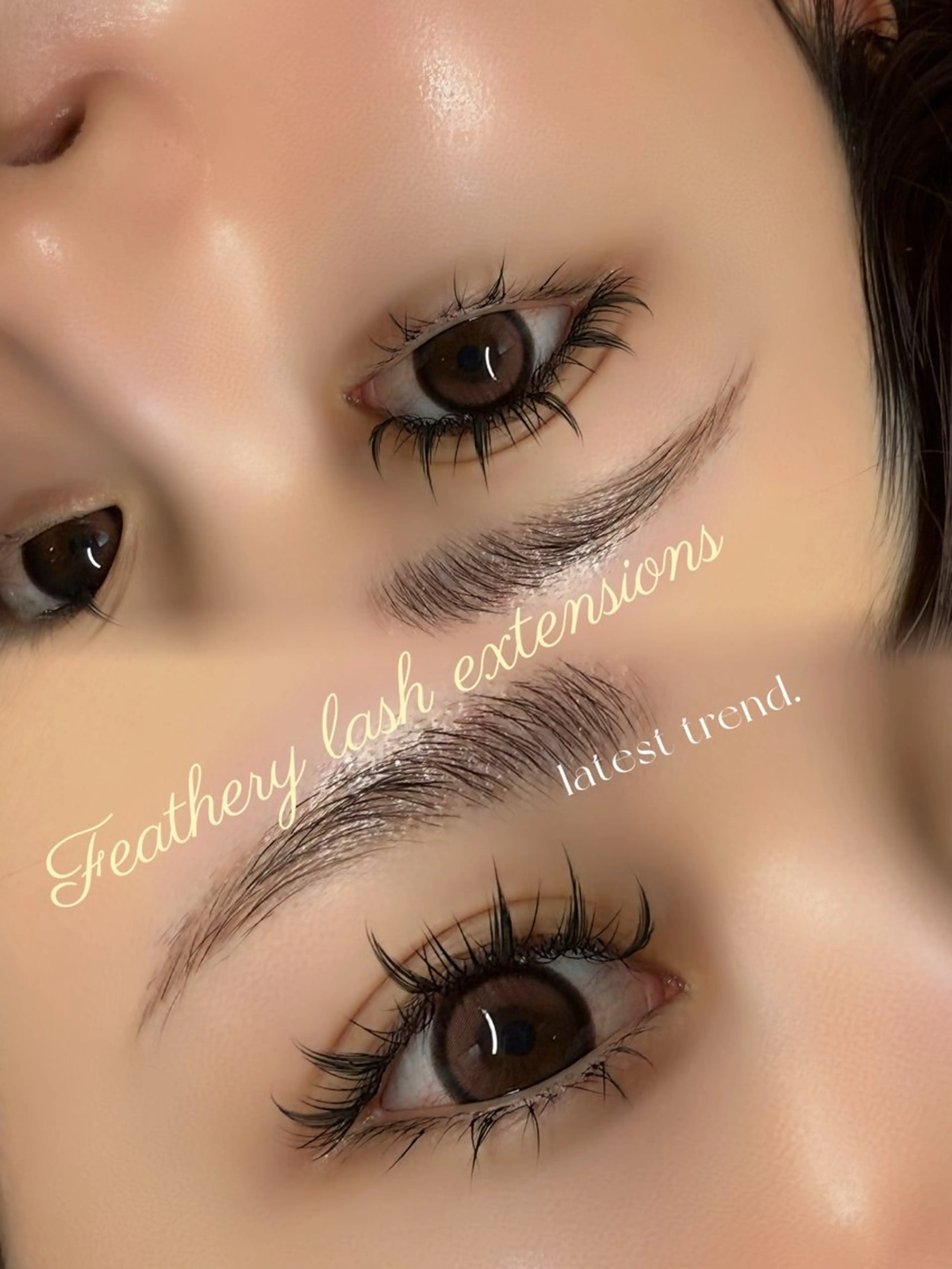 オープン記念価格🫧人気No.1🎀ダブルフラット👀60束【オフ無料/LEDグルー+¥2200変更可能🫧】の写真