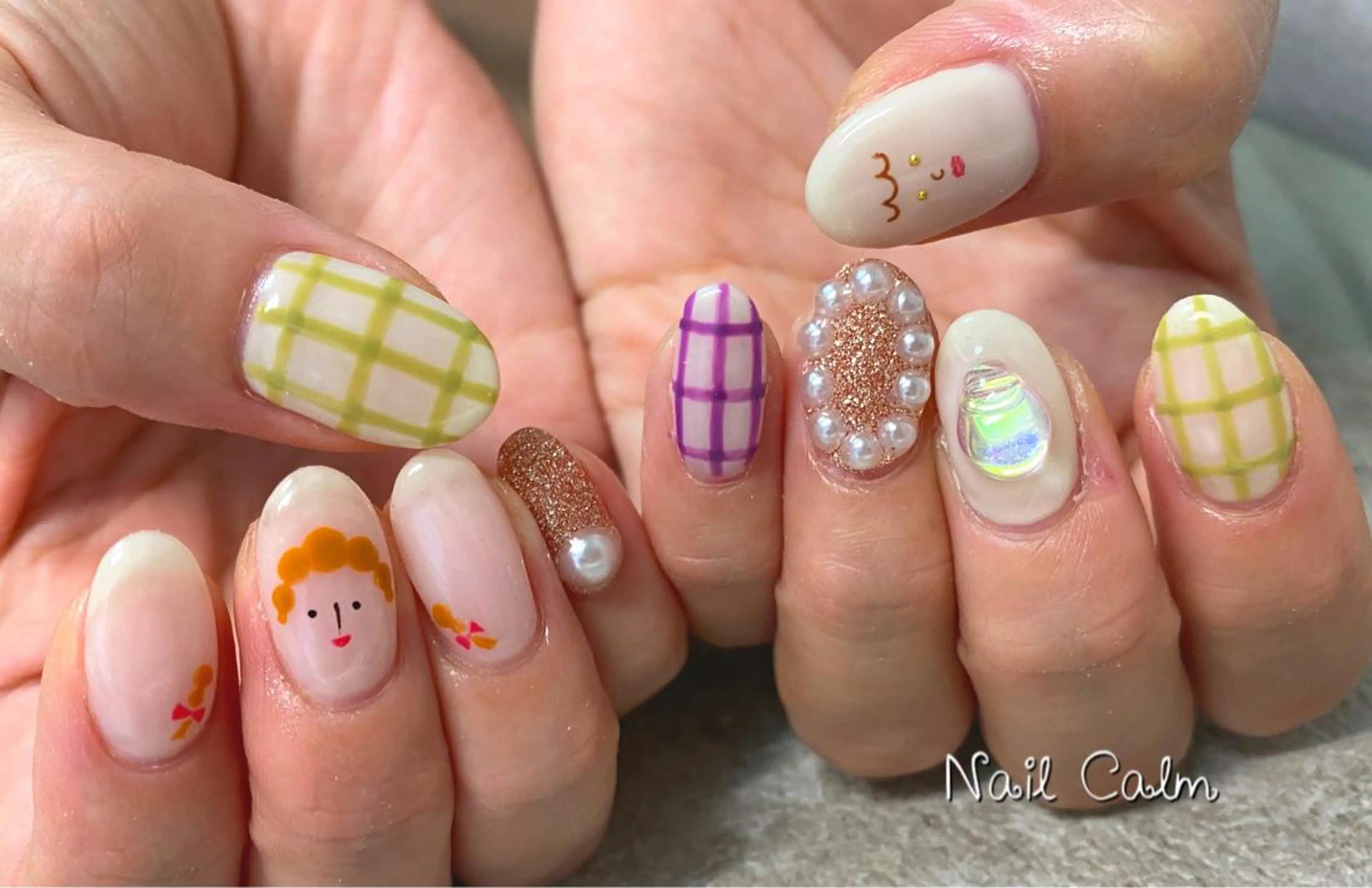 ネイル ハンドネイル Nail Calm所属・プライベートサロン Calmのネイルデザイン