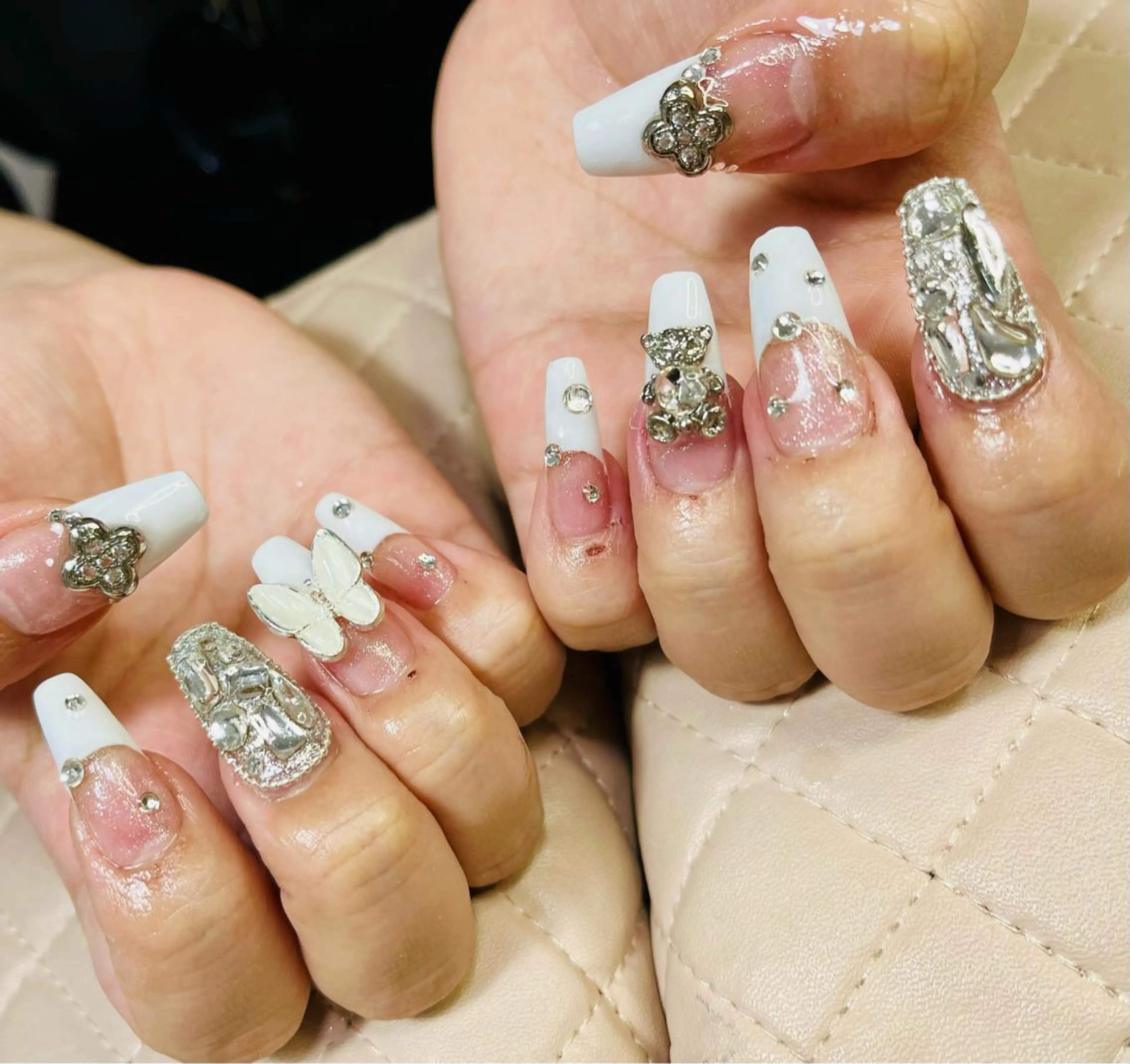 ネイル ハンドネイル goldgleams ちなのネイルデザイン