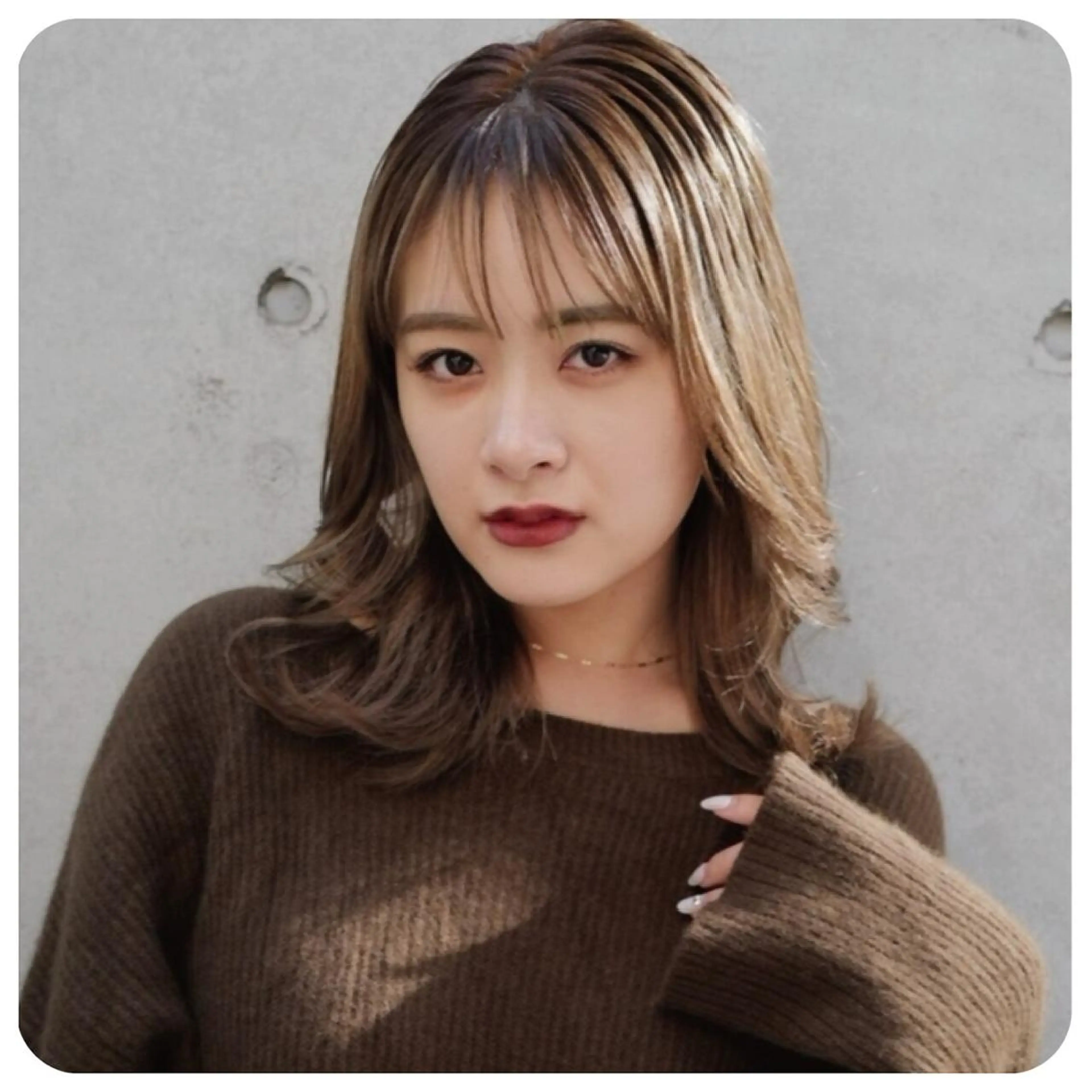 ミディアム カラー PARU HAIR SALON所属・似合わせ特化美容師 ✂︎PINAのヘアスタイル