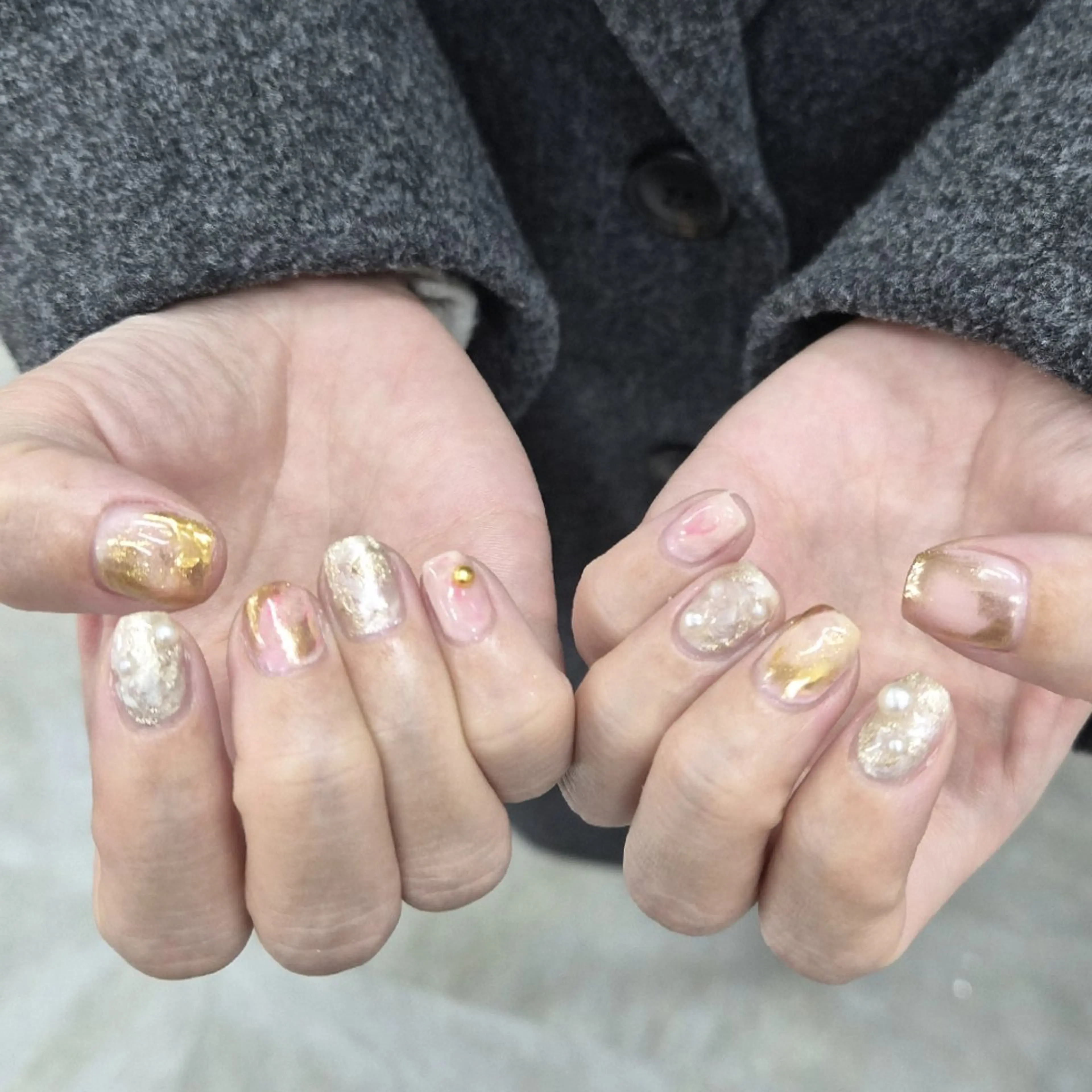 ネイル ハンドネイル フットネイル MINAMI ✰´-のネイルデザイン