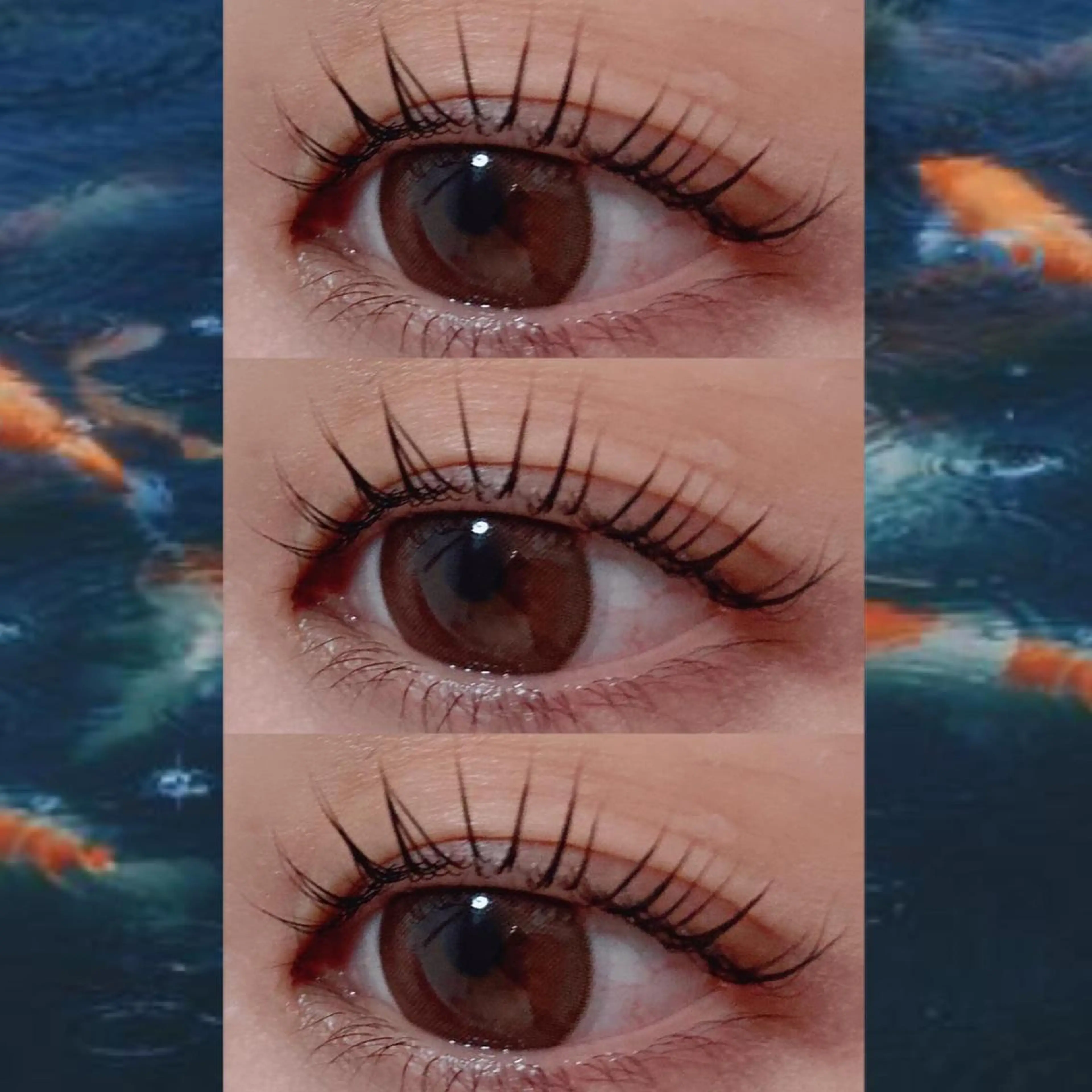 マツエク・マツパ フラットラッシュ 韓国風マツエク まつげパーマ 一重×まつ毛パーマ orihara𐙚 まつげパーマ/眉毛のマツエク・マツパデザイン