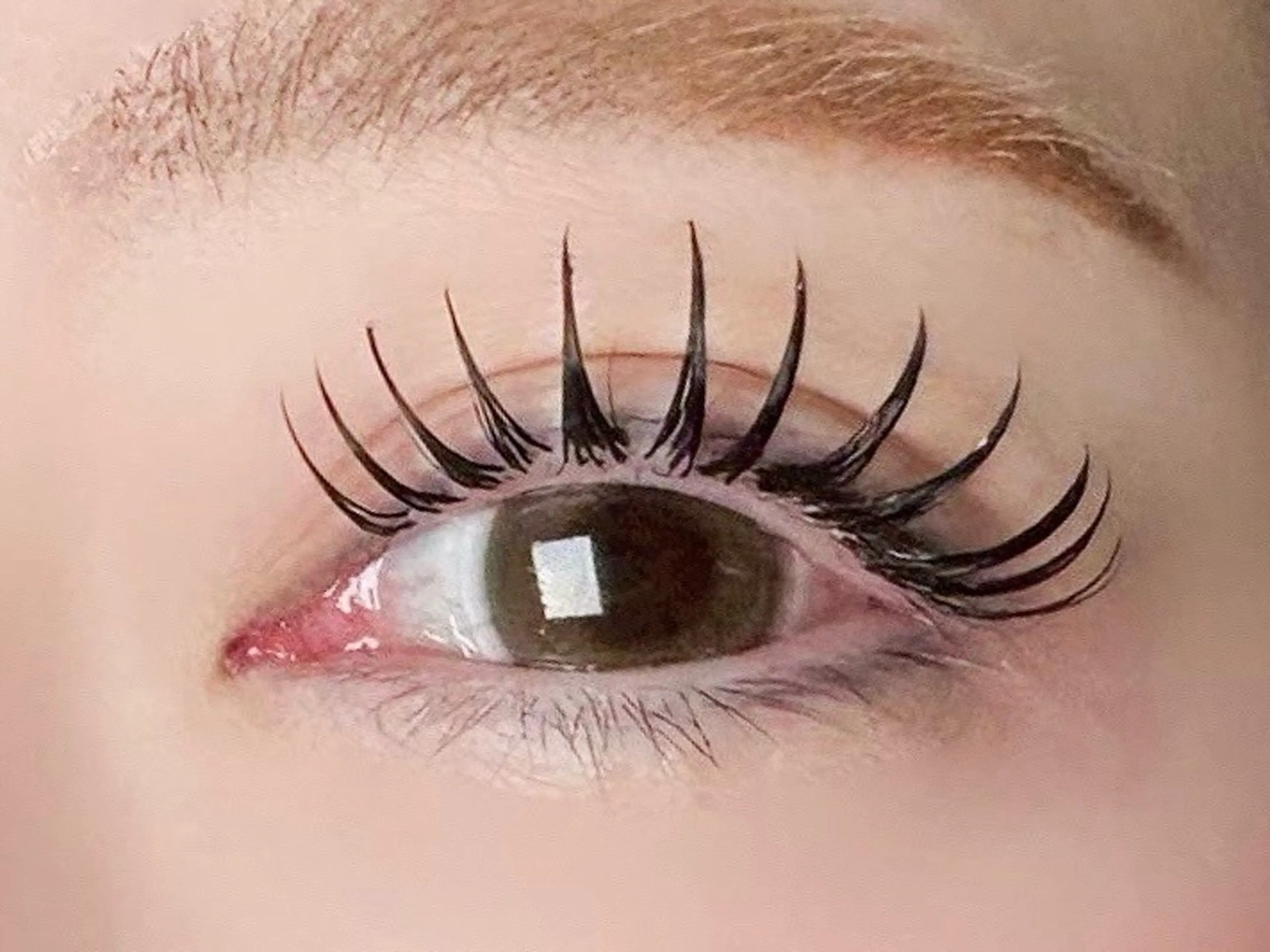 【最新技法✨アンドヘルシー】フラット100本＋まつ毛パーマ💎8,800円の写真