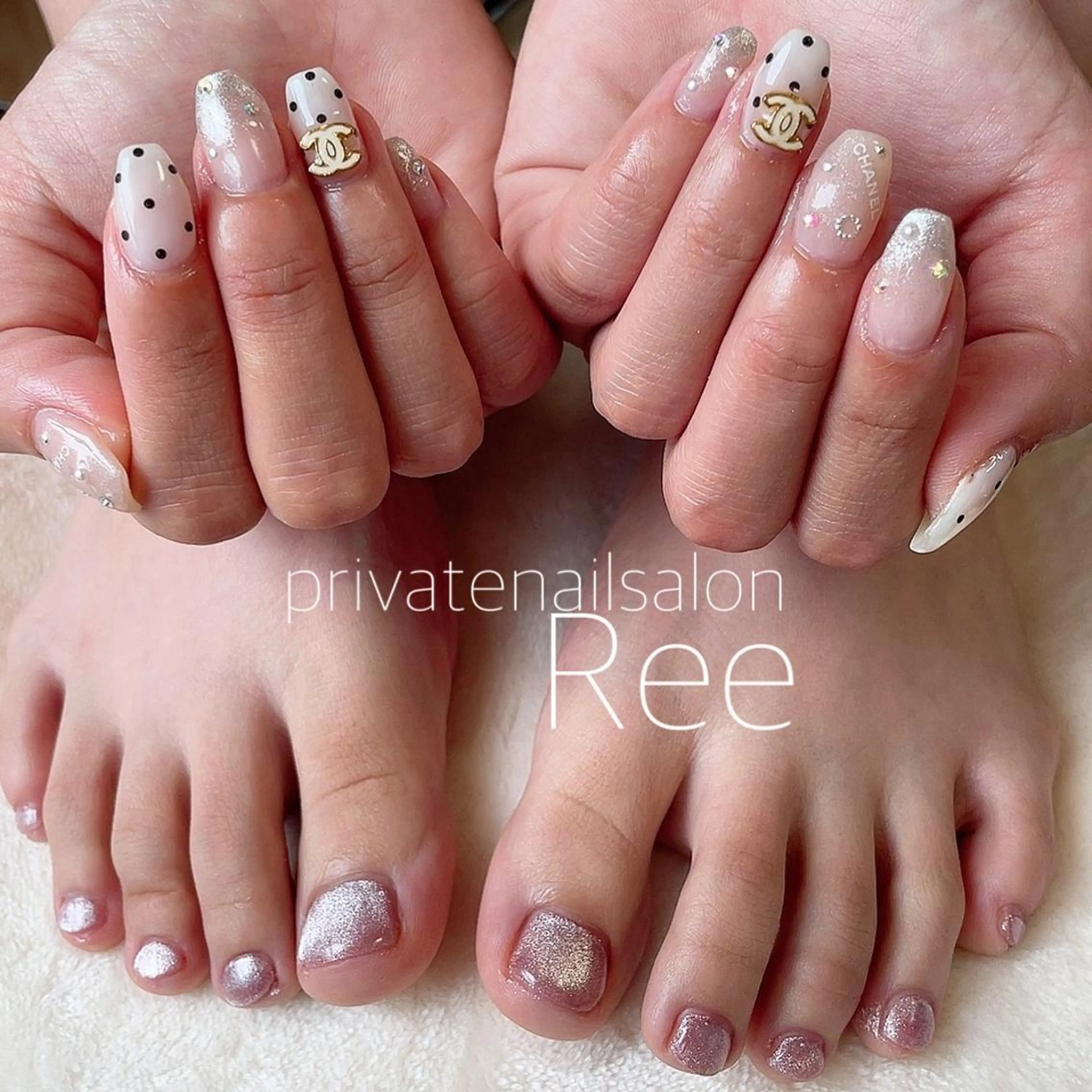 ネイル 知花 梨花のネイルデザイン