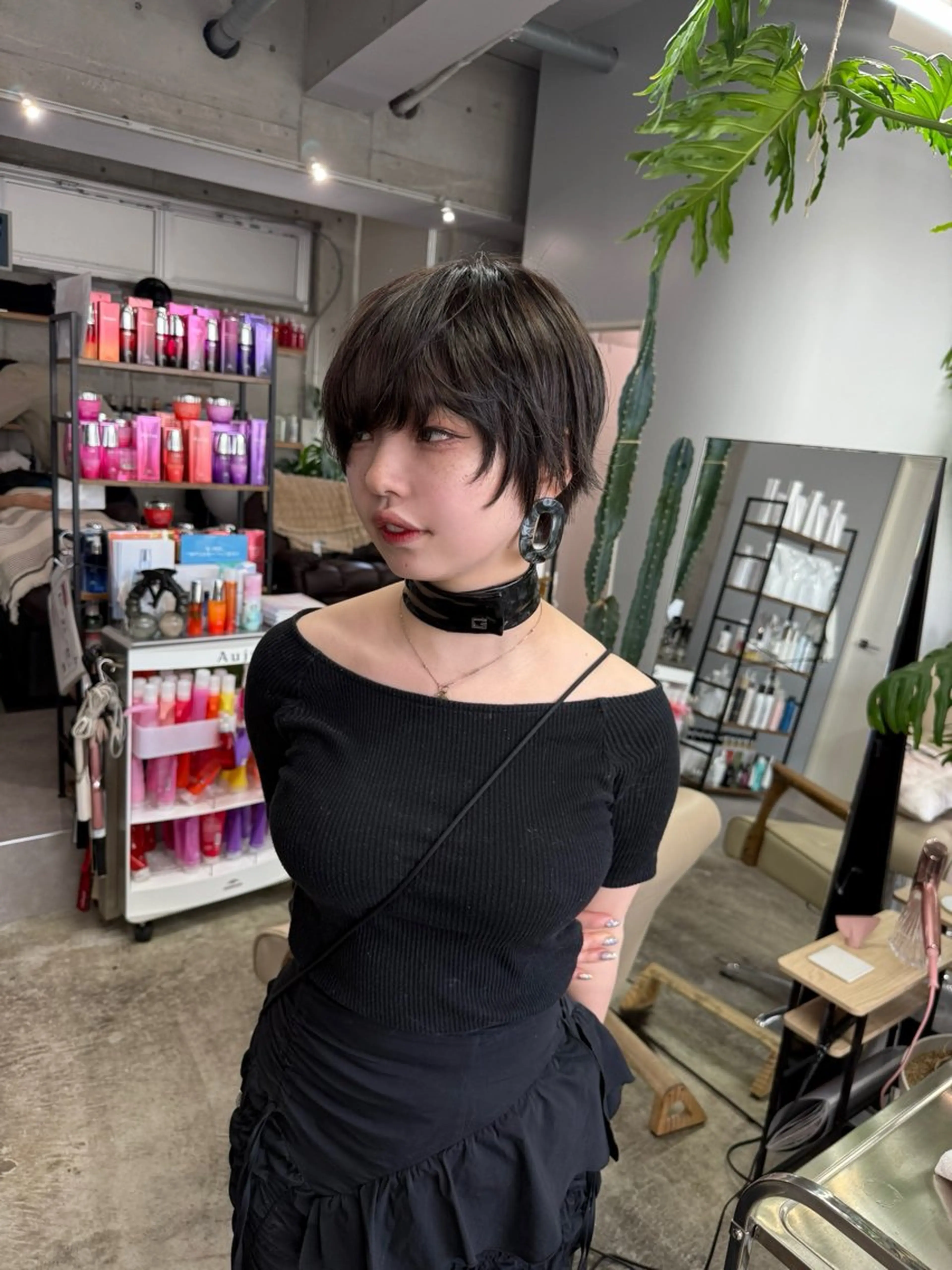 ショート ショートレイヤー レイヤーカット ショートヘア U-fuショート 伊藤拓海のヘアスタイル