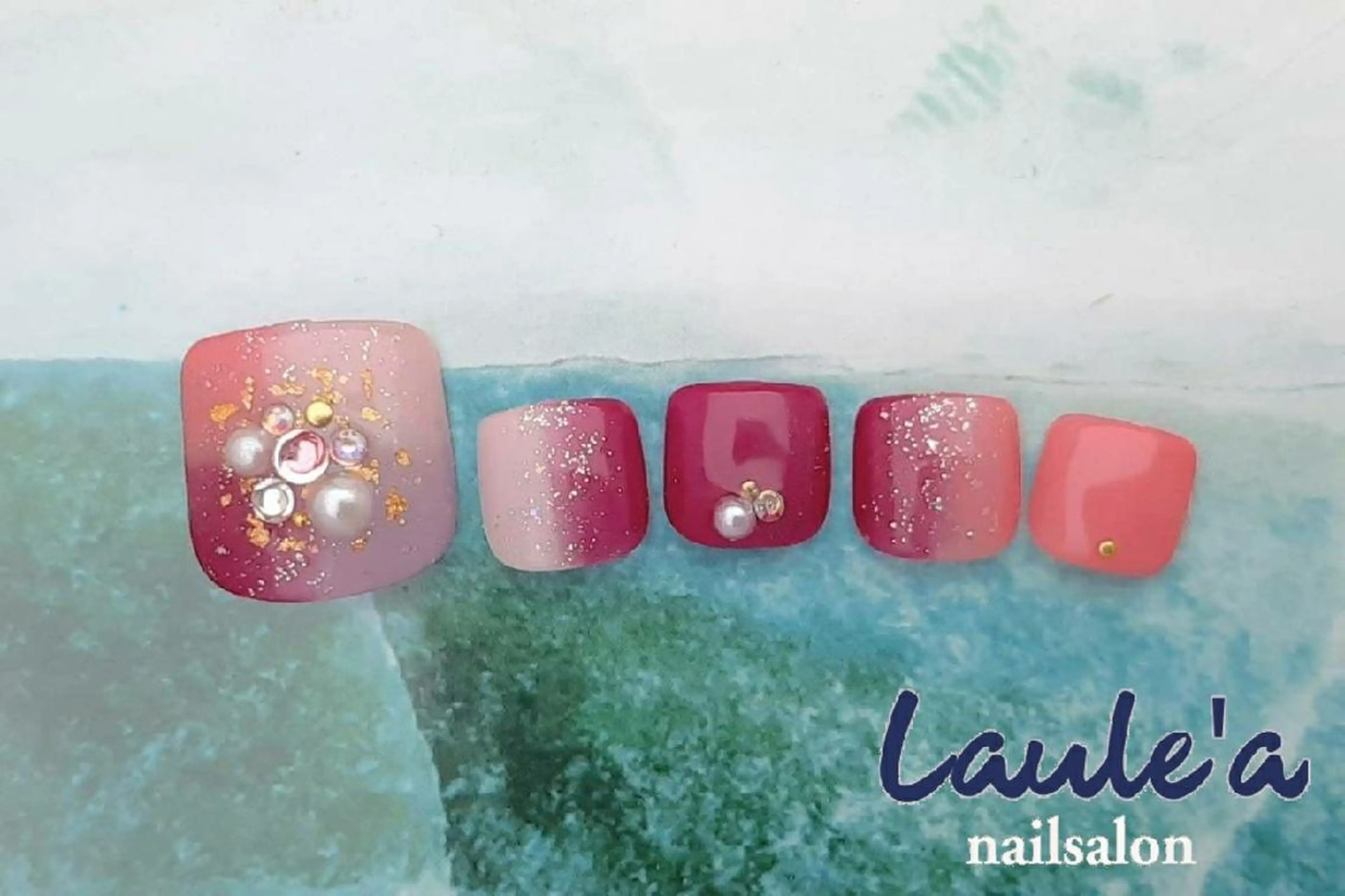 ネイル フットネイル Laule’a 昭島店のネイルデザイン