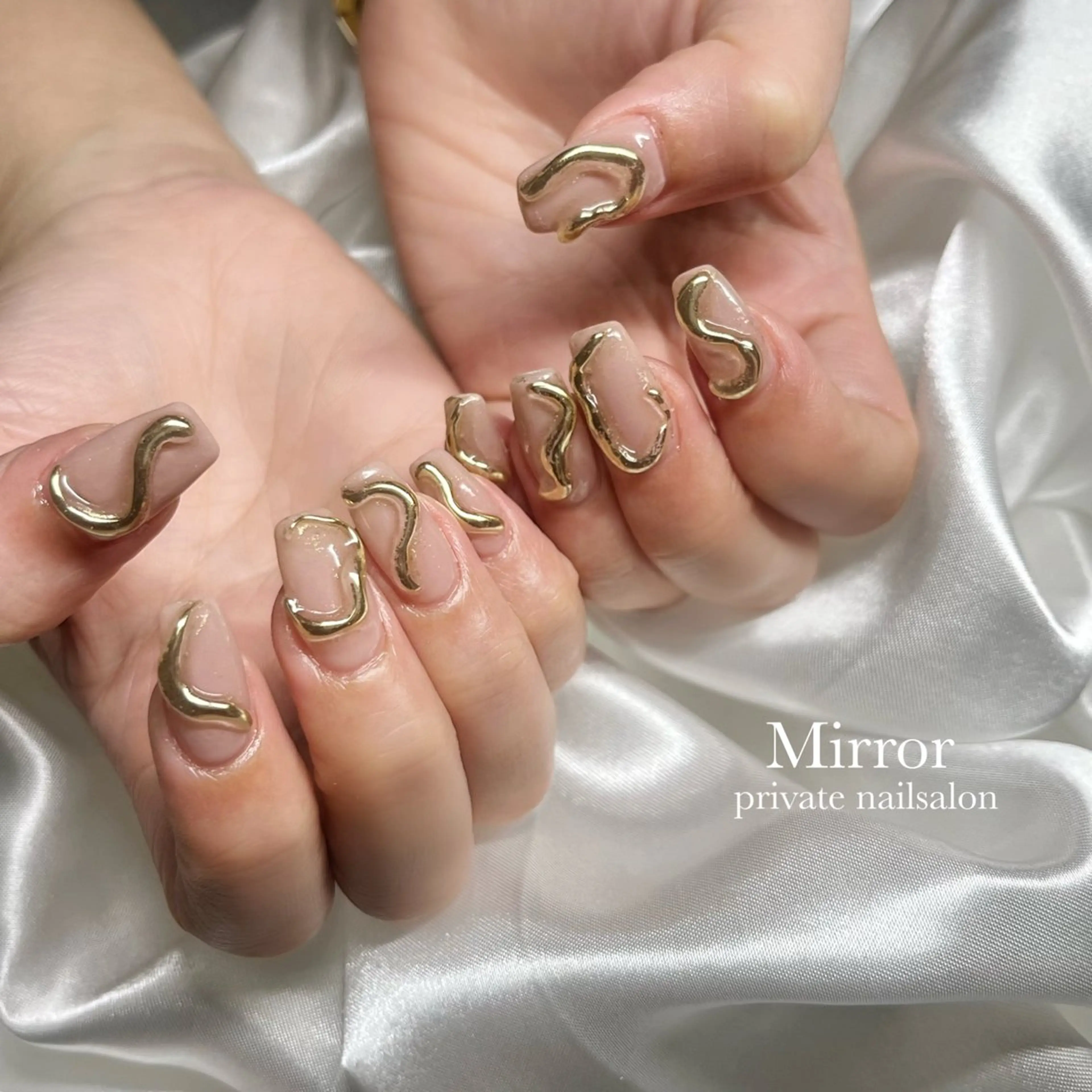 ネイル ハンドネイル nailsalon Mirrorのネイルデザイン