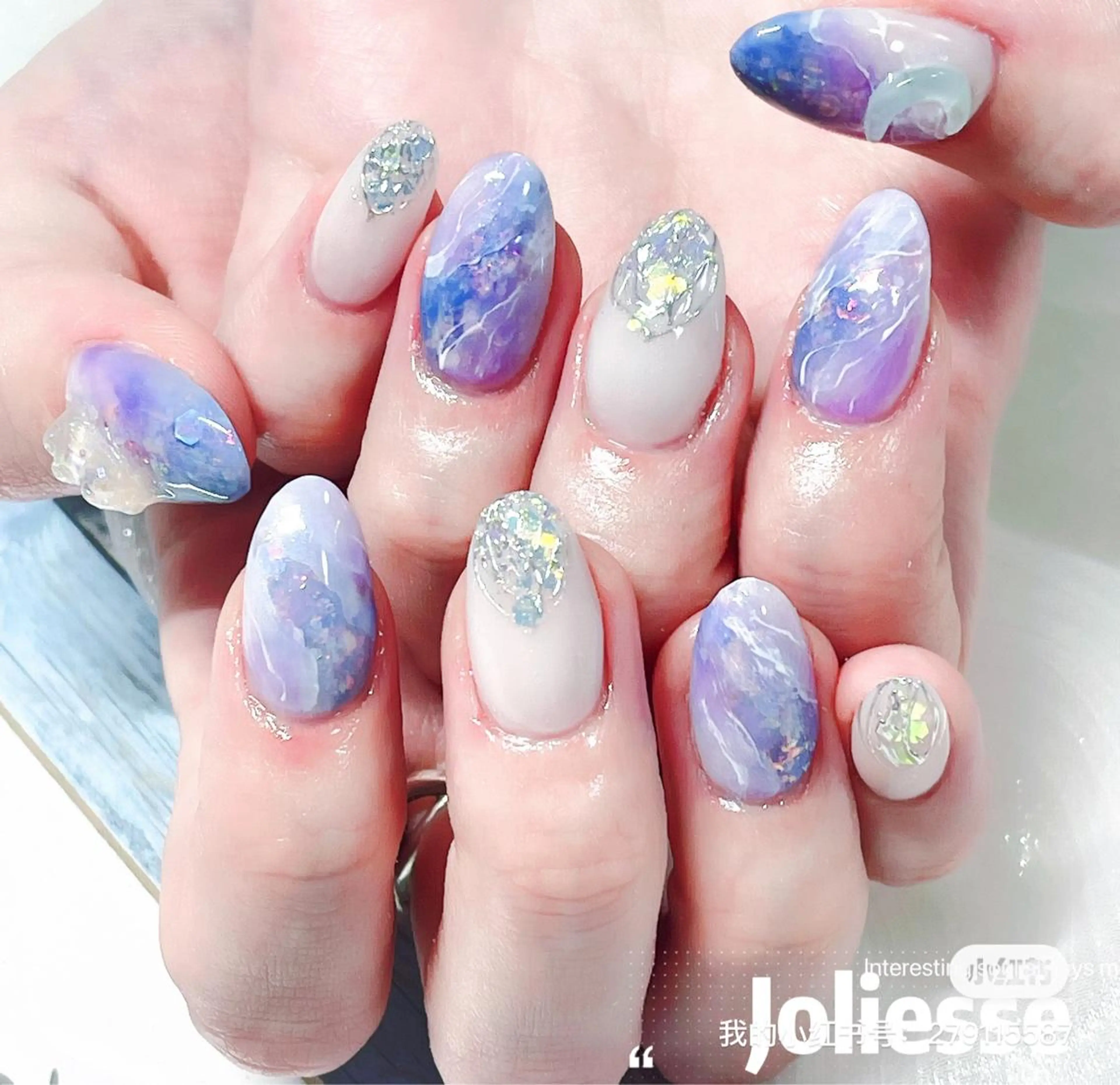 ネイル 大理石ネイル(マーブル) Joliesse nail salonのネイルデザイン