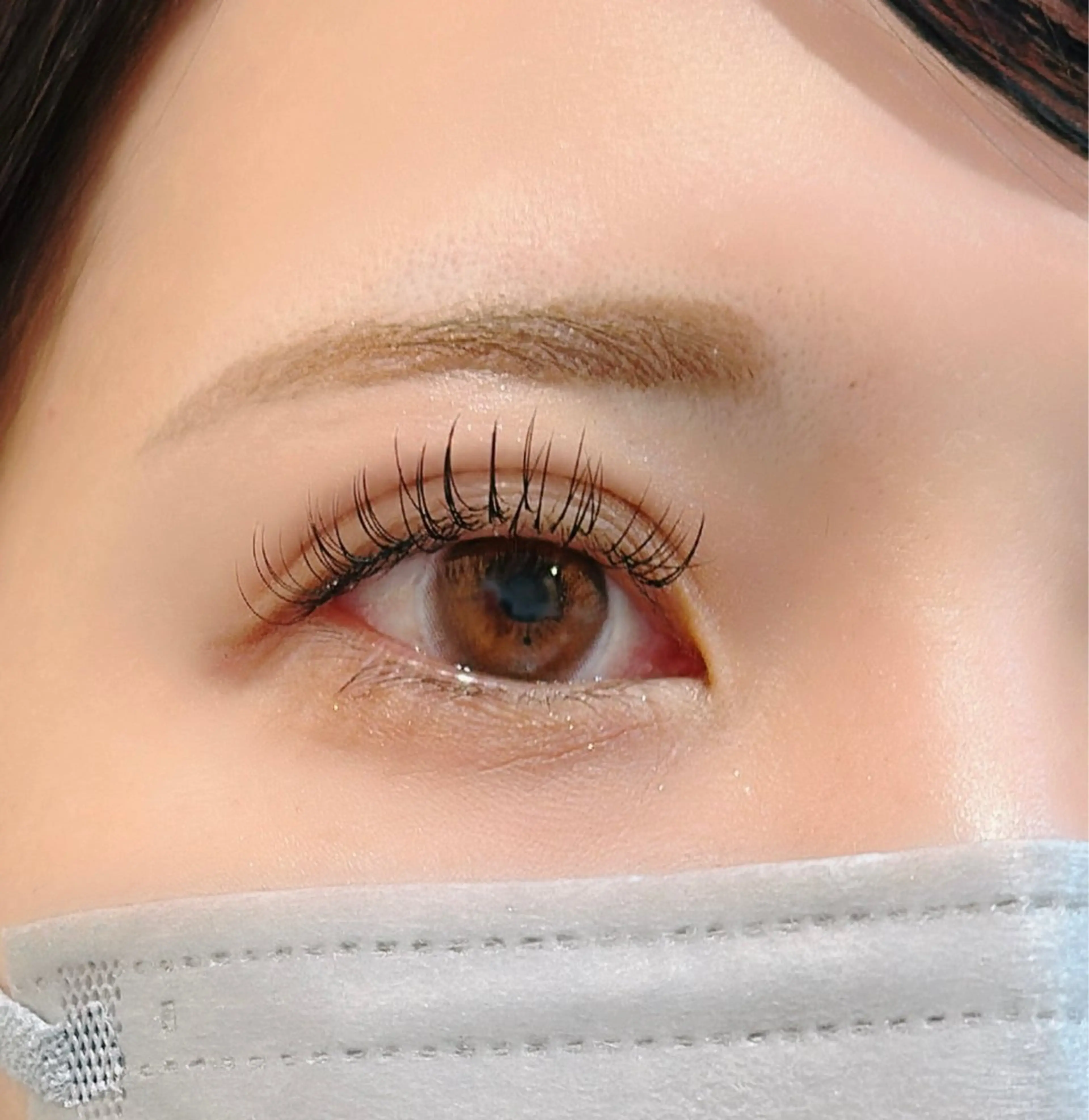 マツエク・マツパ Dカール フラットラッシュ 髙尾 綺女のマツエク・マツパデザイン