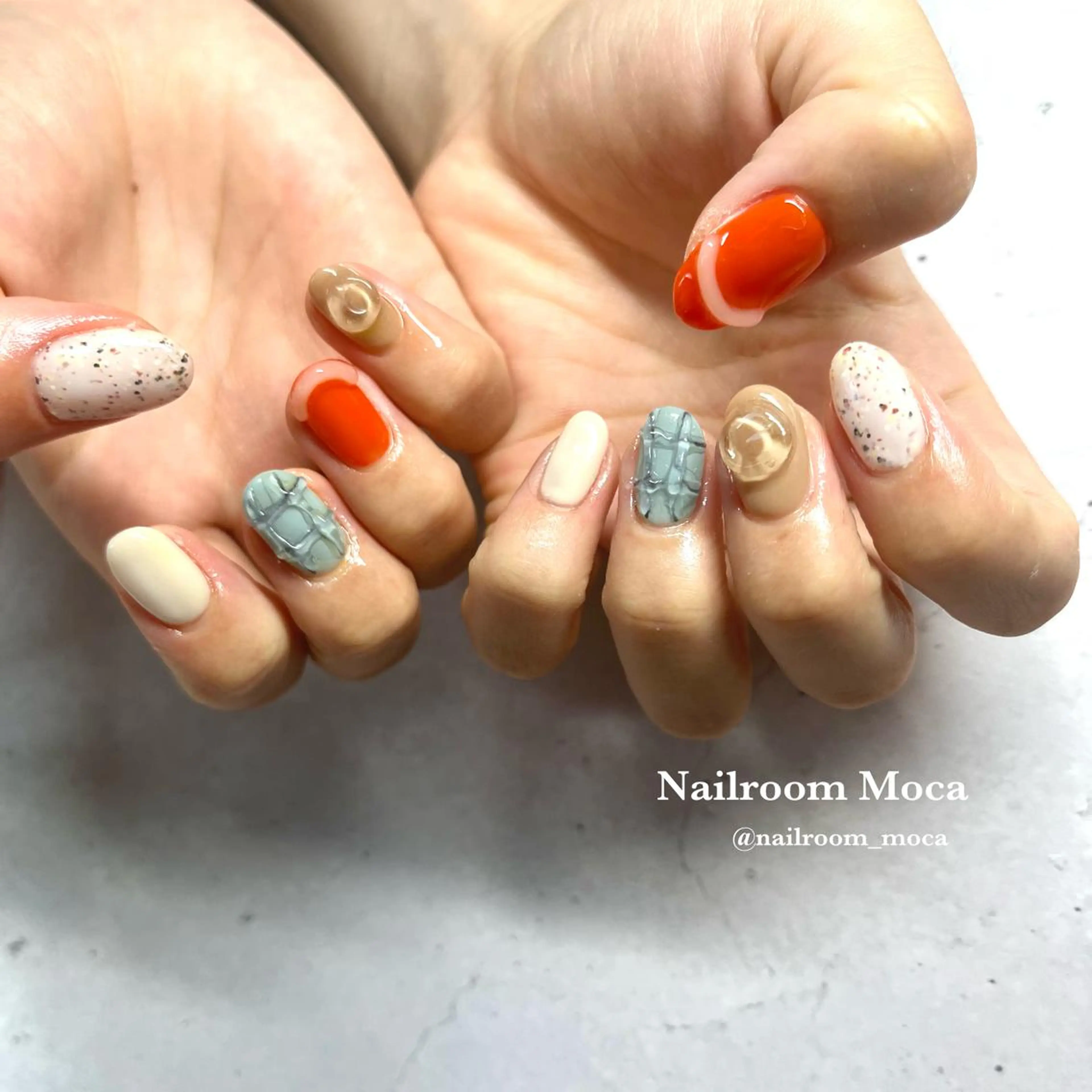 ネイル ハンドネイル Nailroom Mocaのネイルデザイン