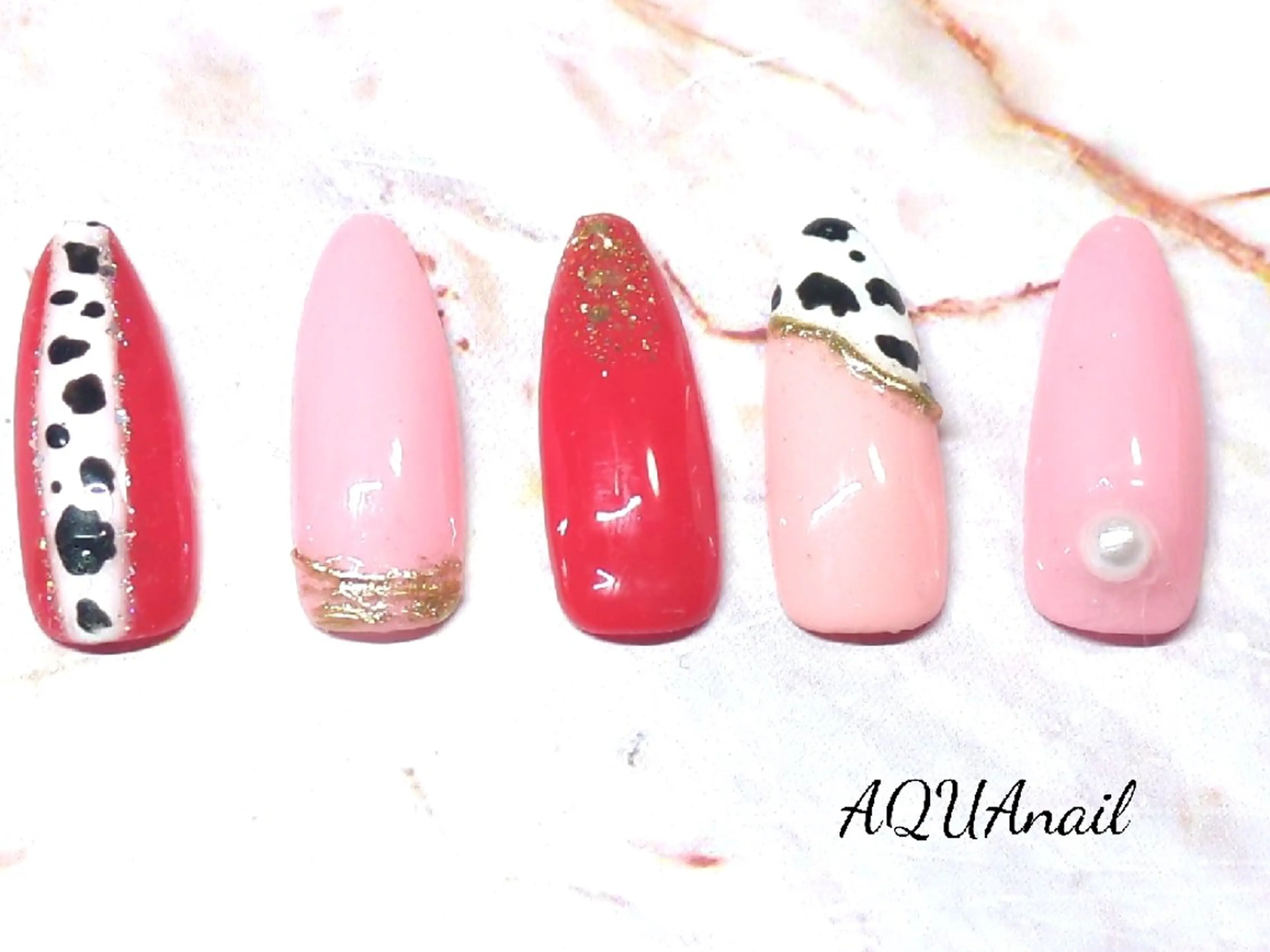 AQUA nailのネイルデザイン