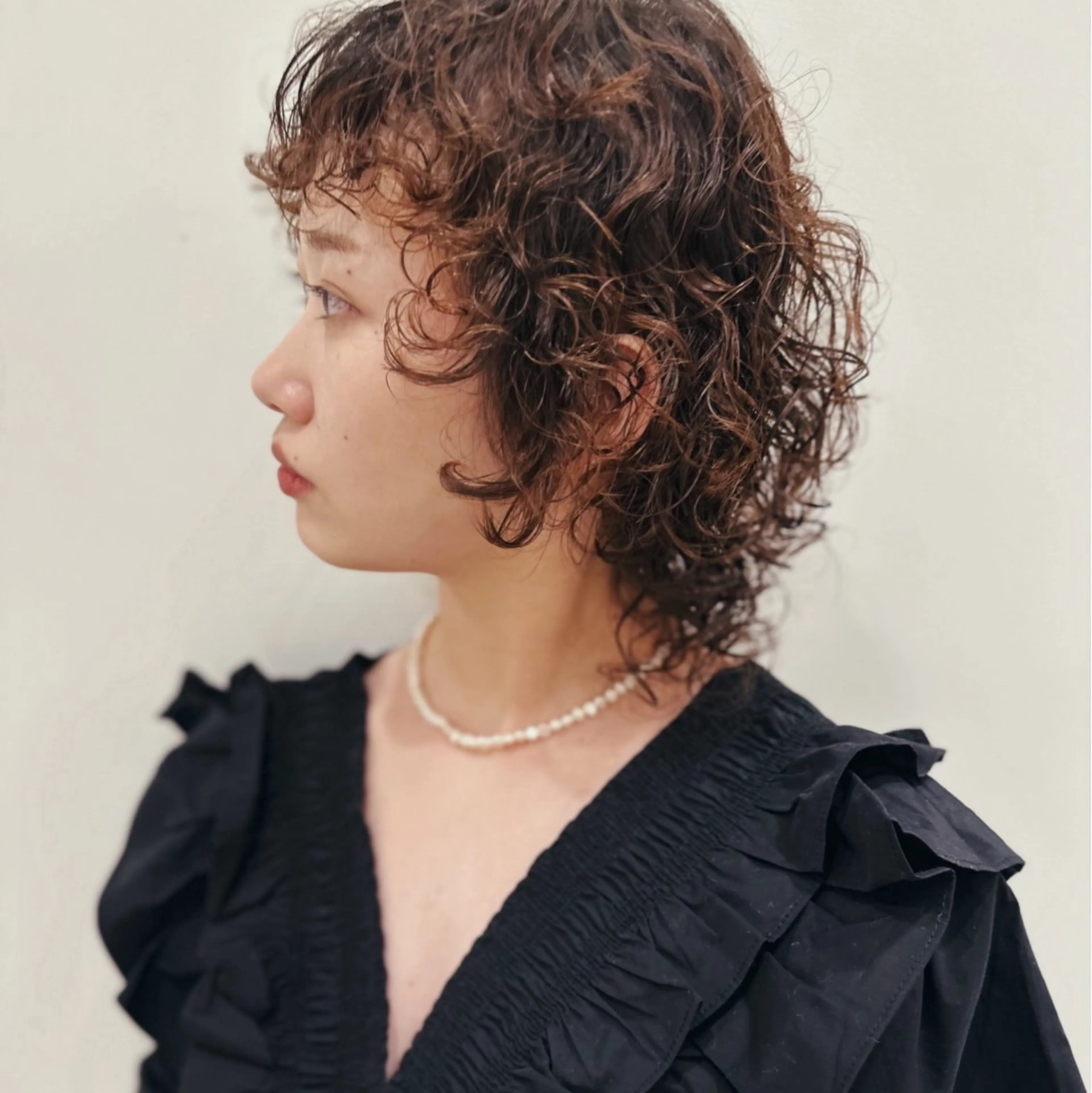 ミディアム ニュアンスヘア chinariのヘアスタイル