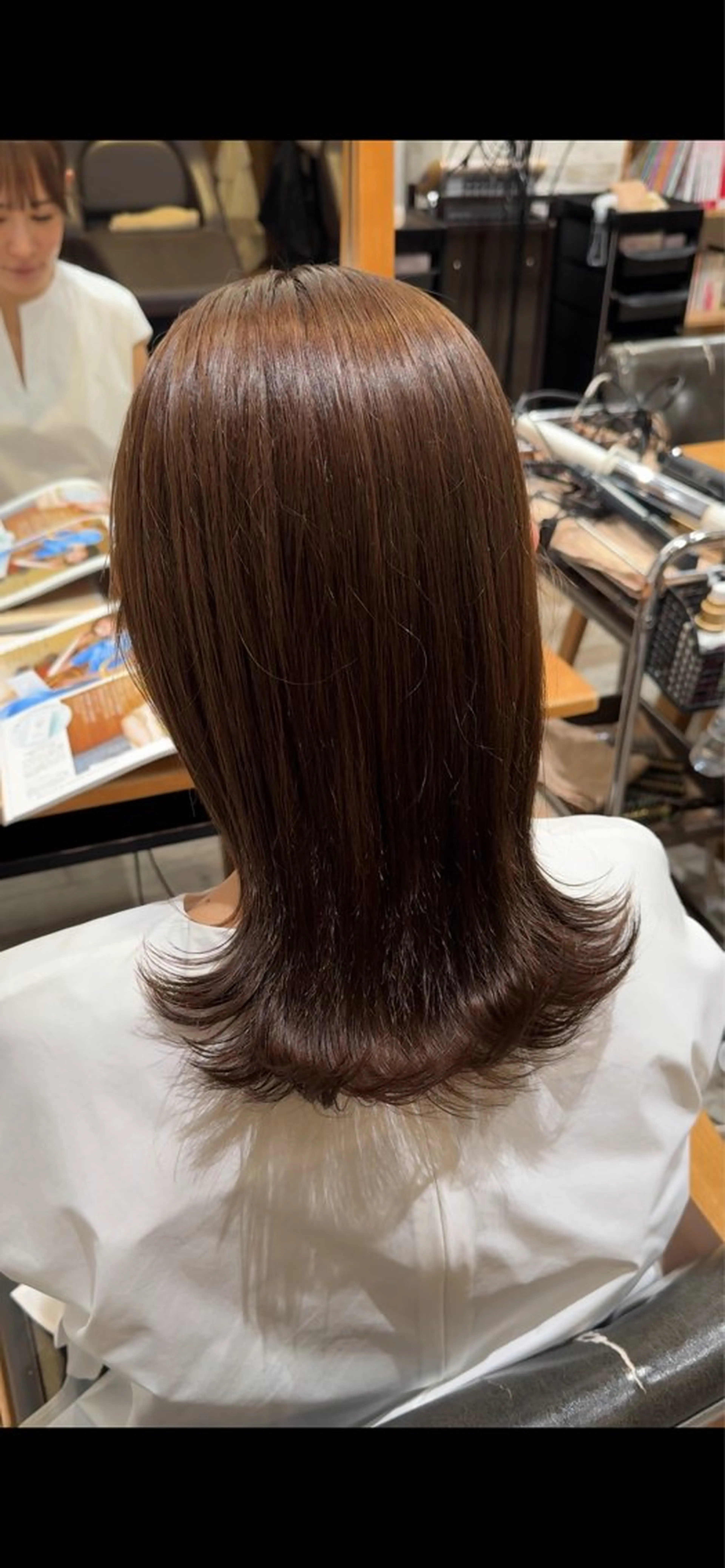 ミディアム ‪広瀬快斗／ツヤ髪 /似合わせカラー🌱のヘアスタイル