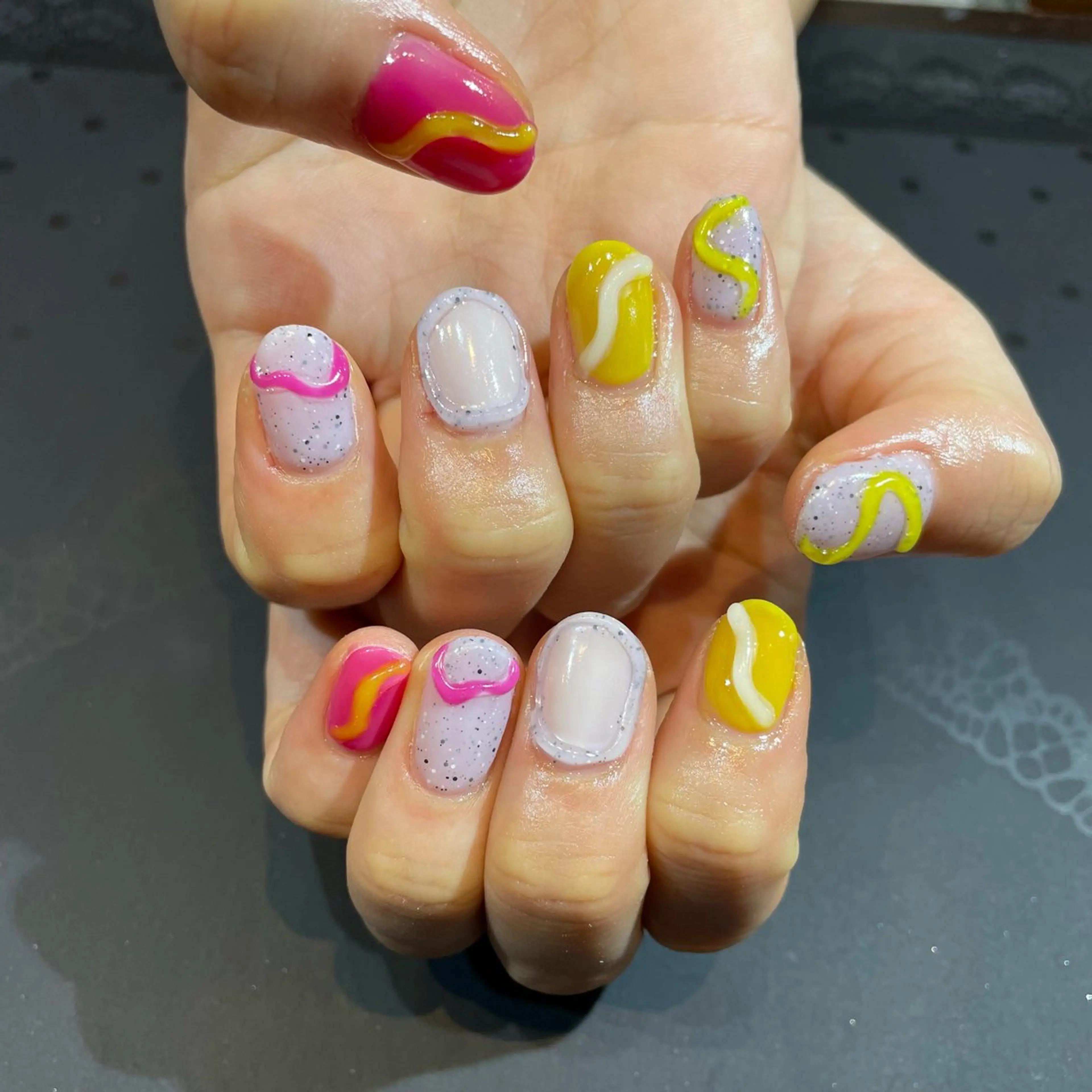 ネイル ハンドネイル 竹下 美優のネイルデザイン