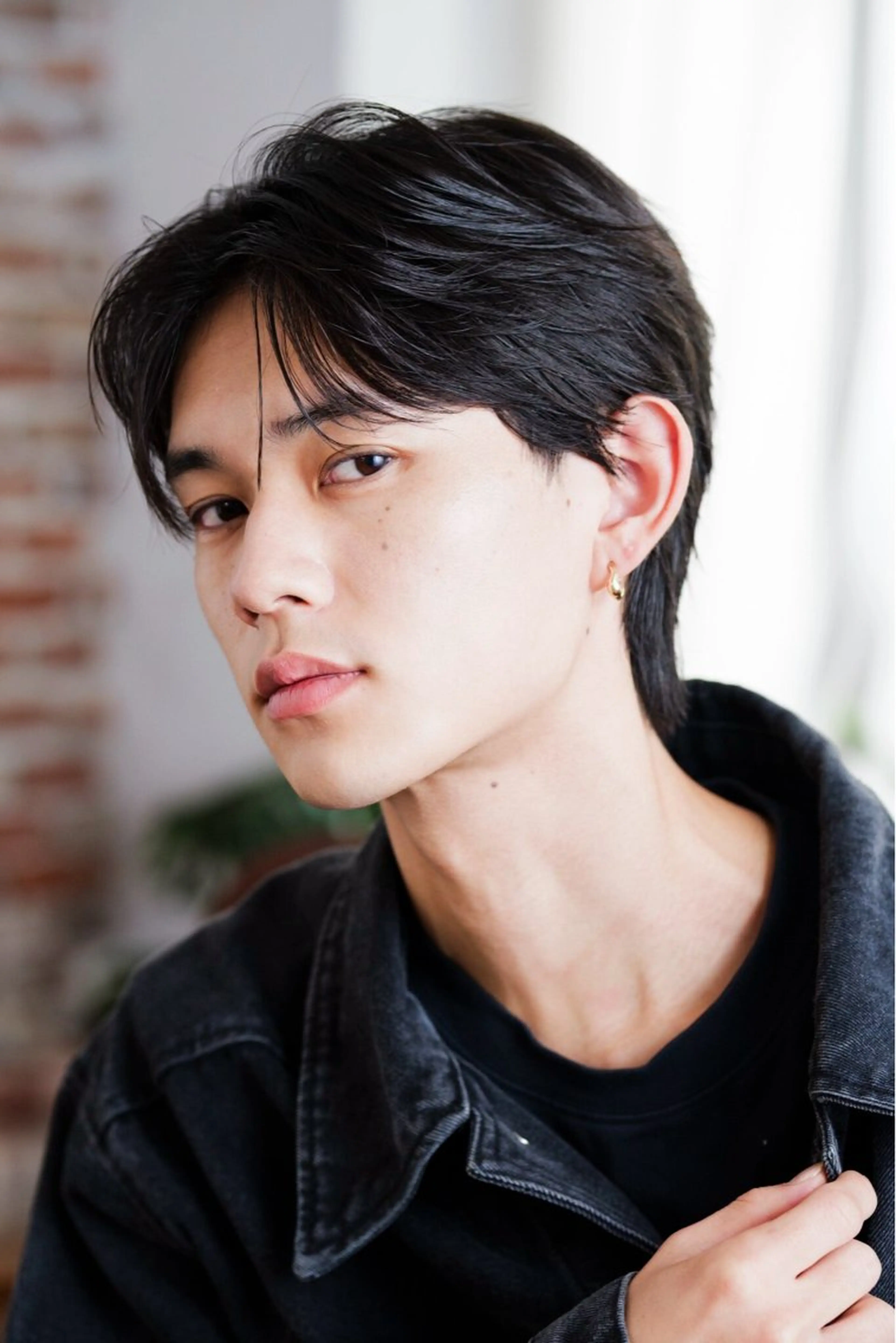 ショート メンズ MOE /艶感カラー /韓国風スタイルのヘアスタイル