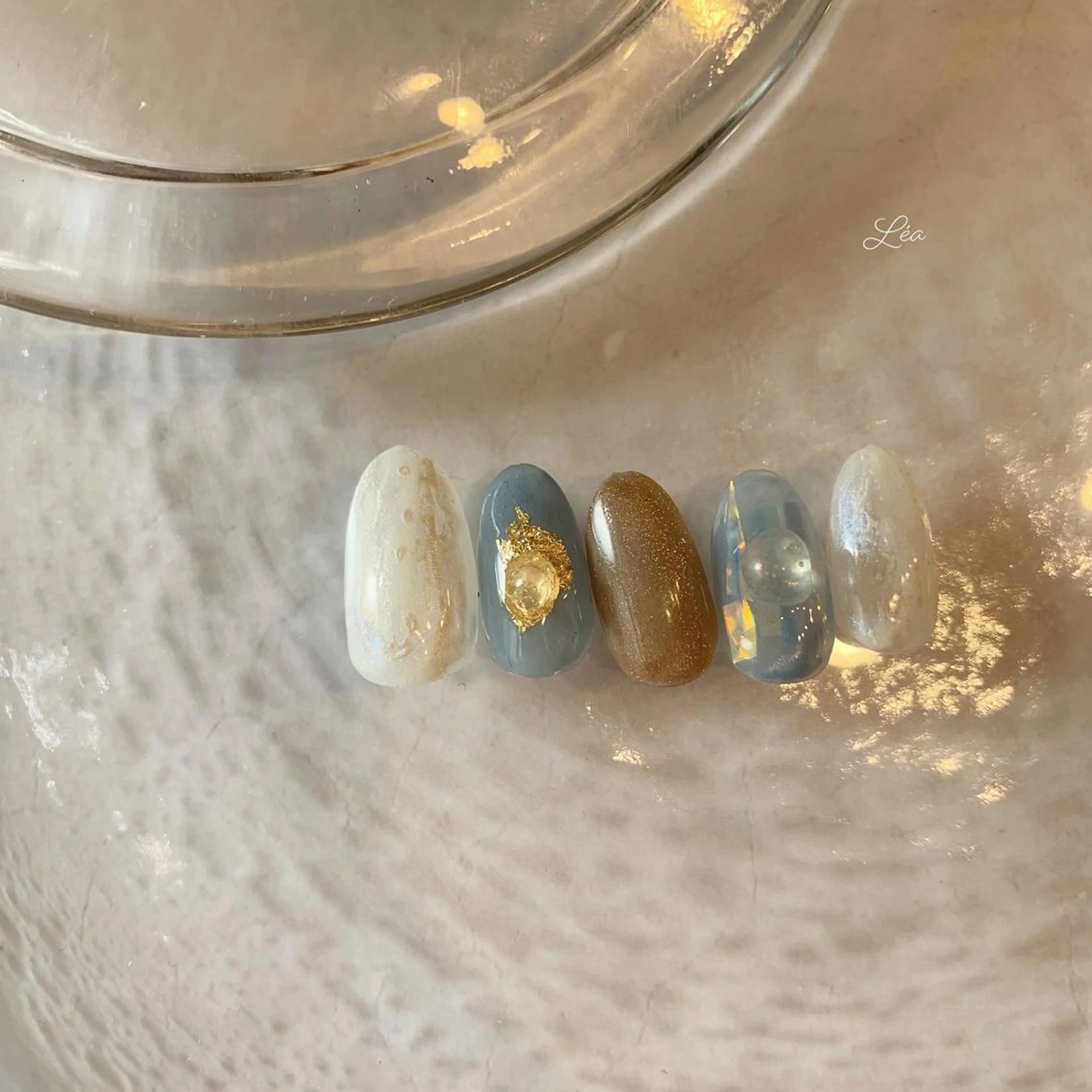 ネイル ジェルネイル パラジェル Léa nailのネイルデザイン