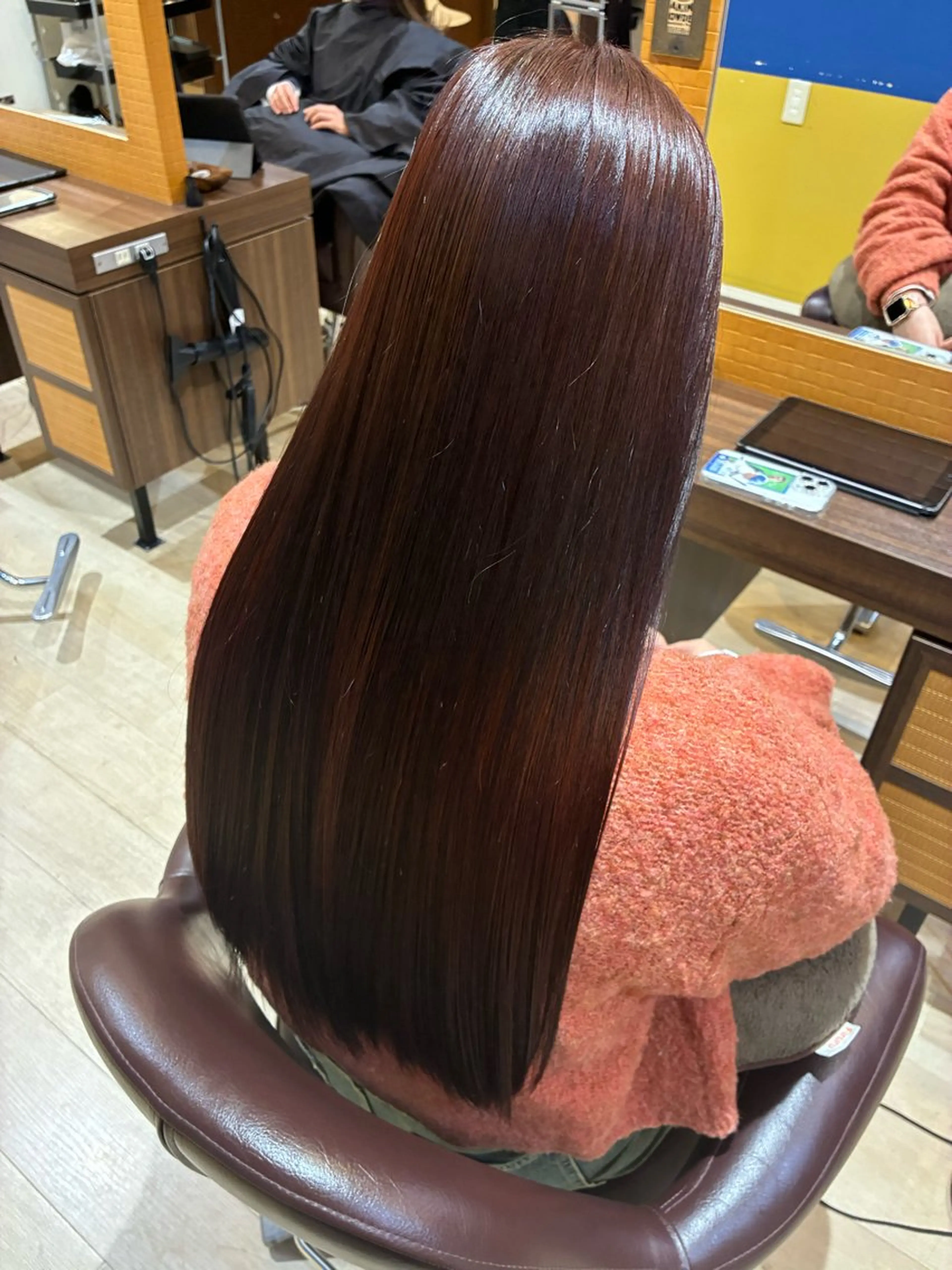 ロング ヘアカラー Orque kazuneのヘアスタイル