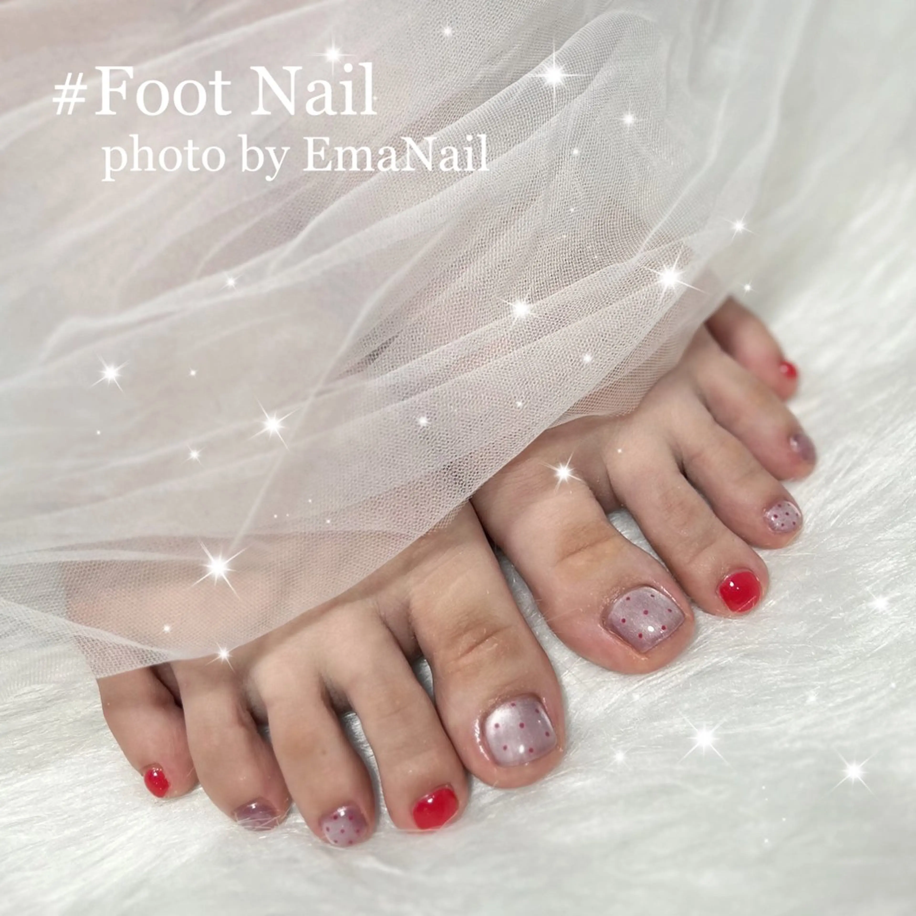 ネイル フットネイル EmaNail所属・EmaNail Miuのネイルデザイン