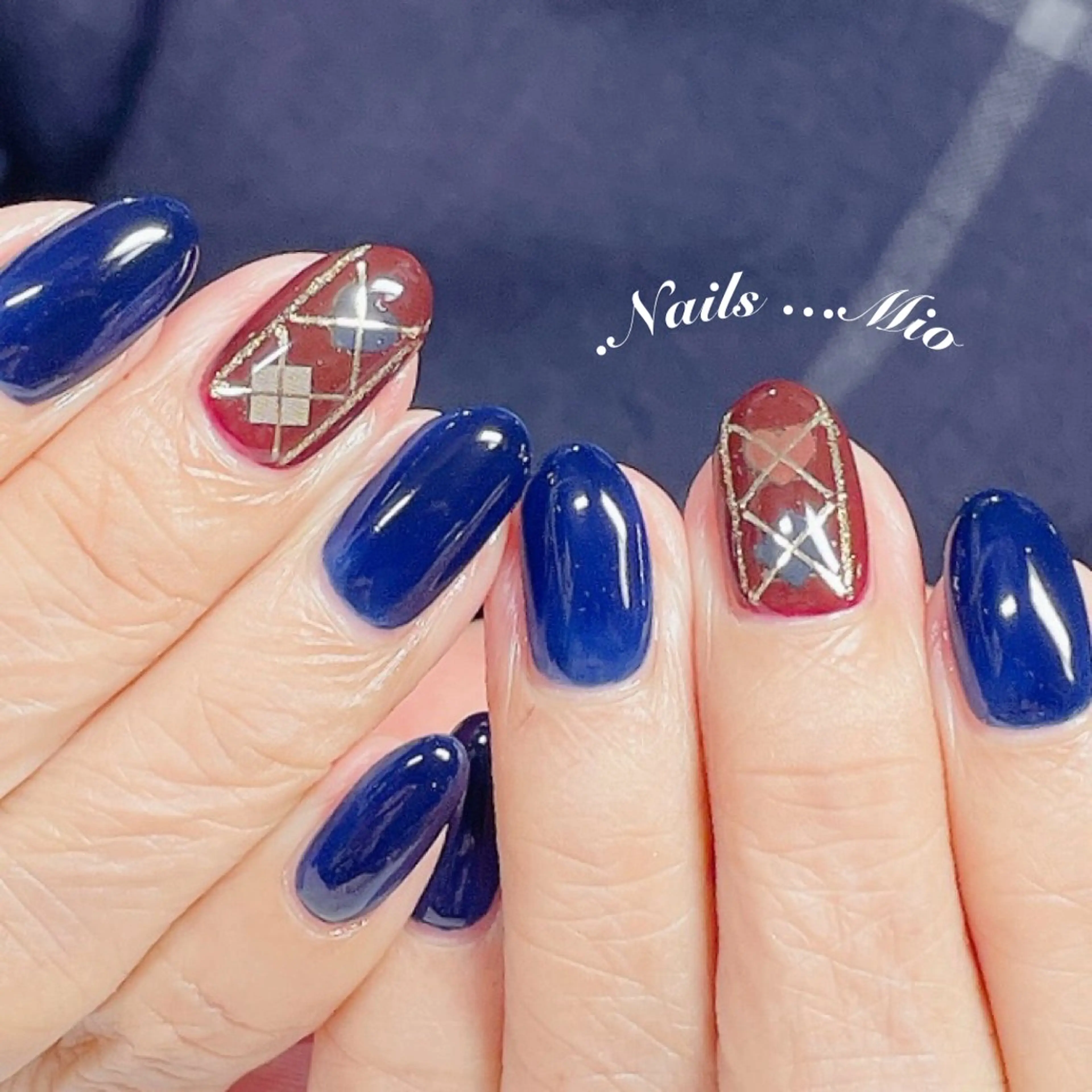 ネイル アートネイル ジェルネイル ワンカラーネイル .Nails Mio 赤羽西ネイルサロンのネイルデザイン