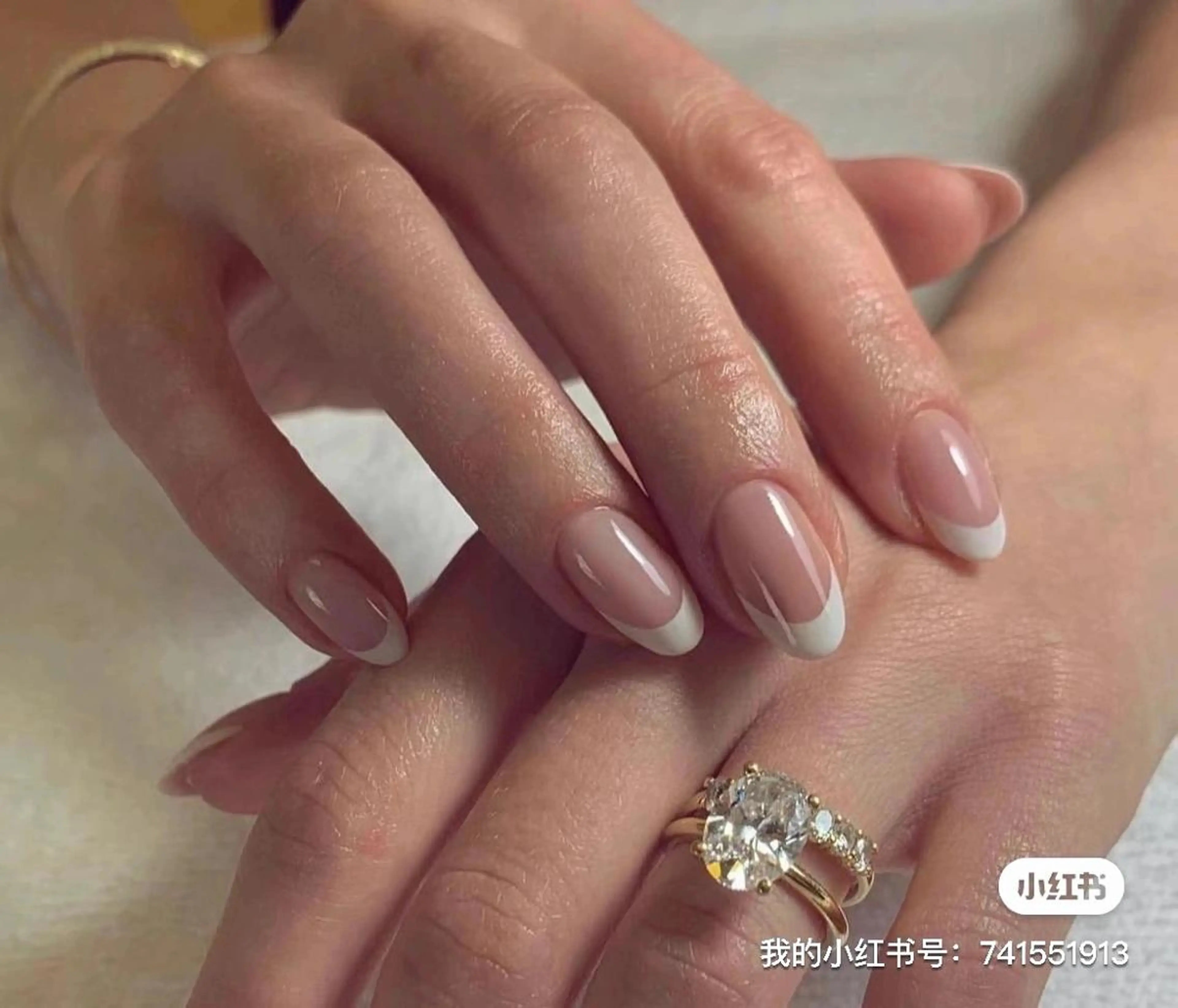 フレンチネイルの写真