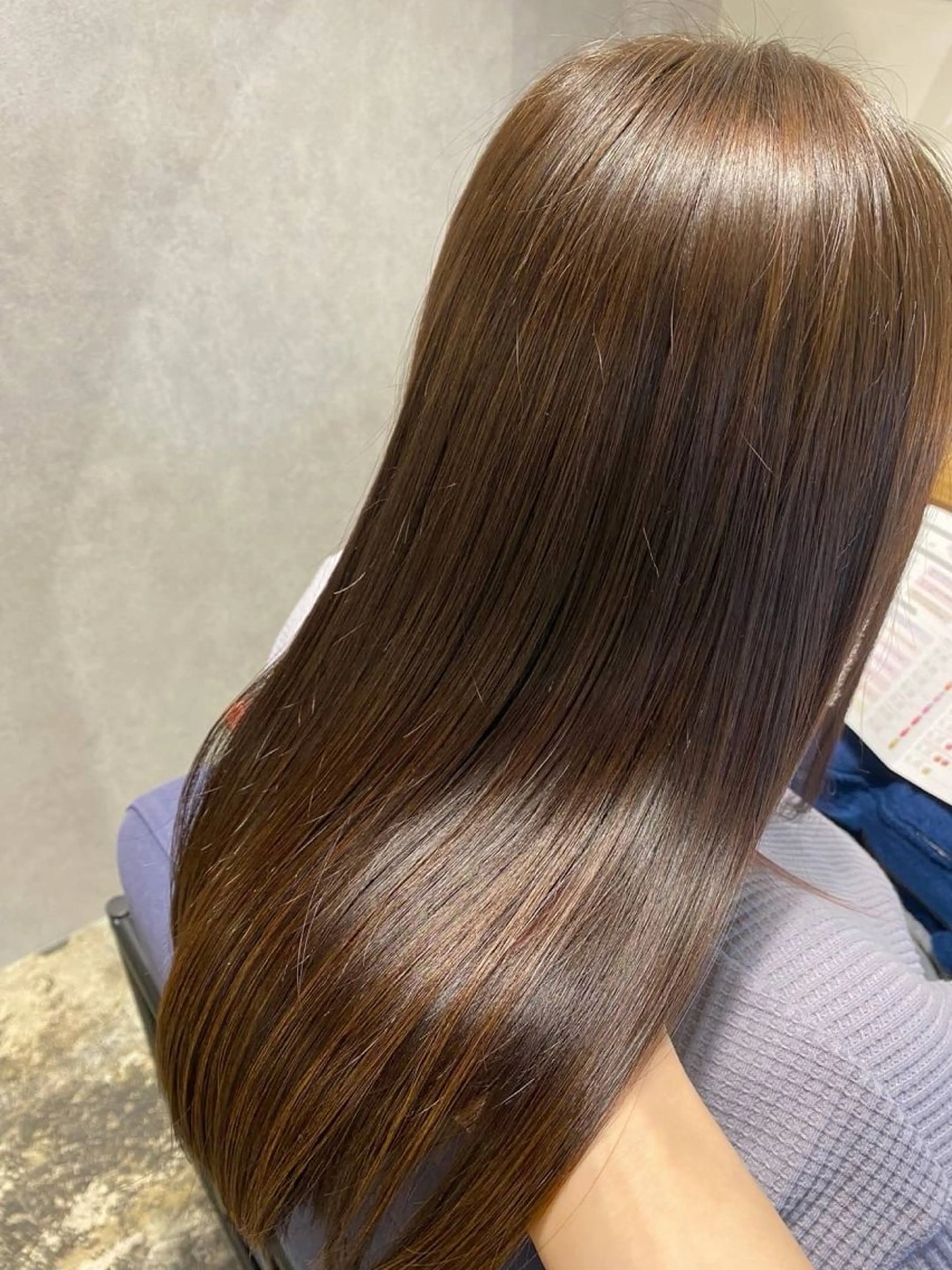 【カット＋カラー】⭐️ブリーチなし⭐️ナチュラルカラー☘️ 営業後18時以降限定価格メニュー☘️の写真