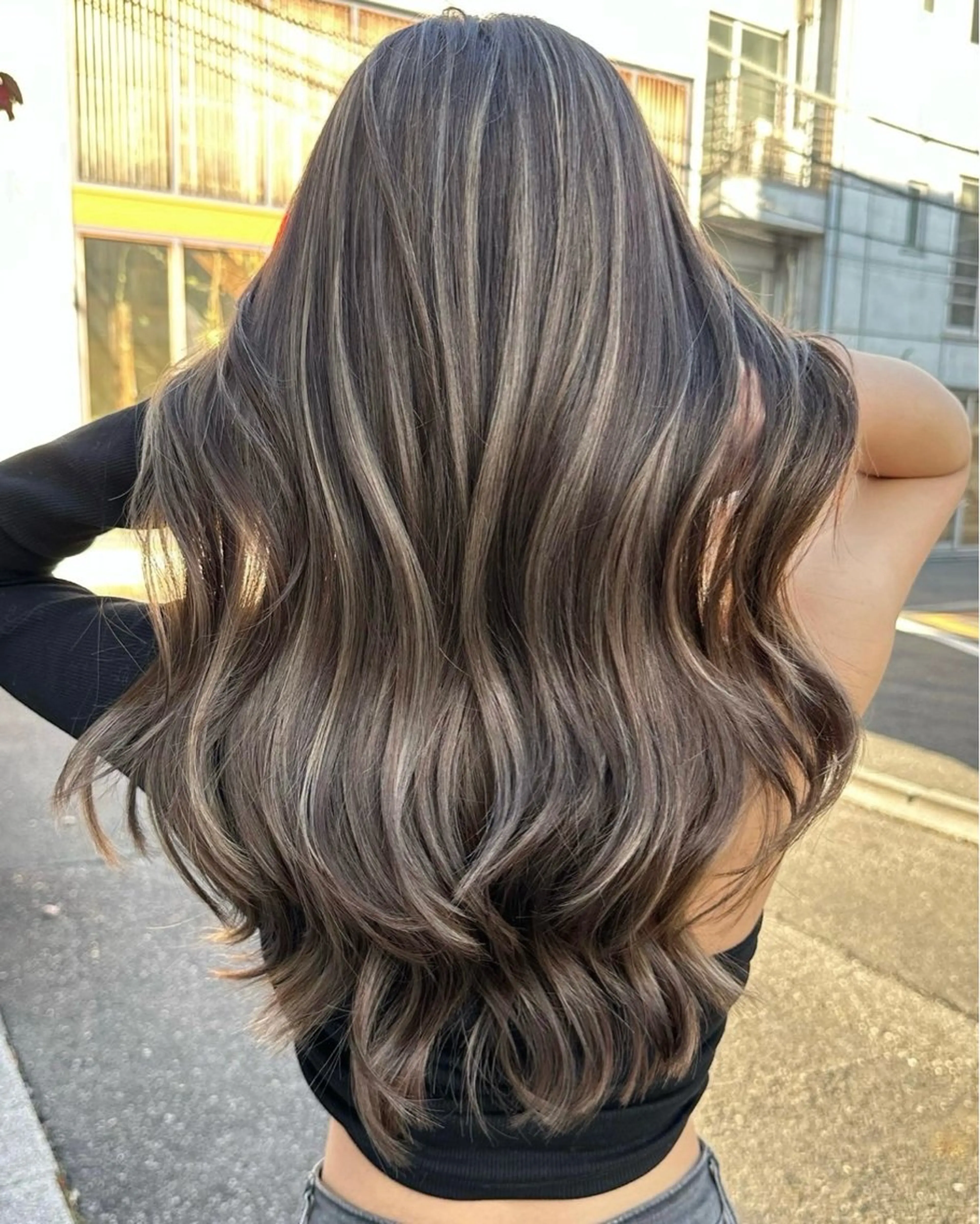 ロング カラー 💖韓国風💖 レイヤー/LISAのヘアスタイル