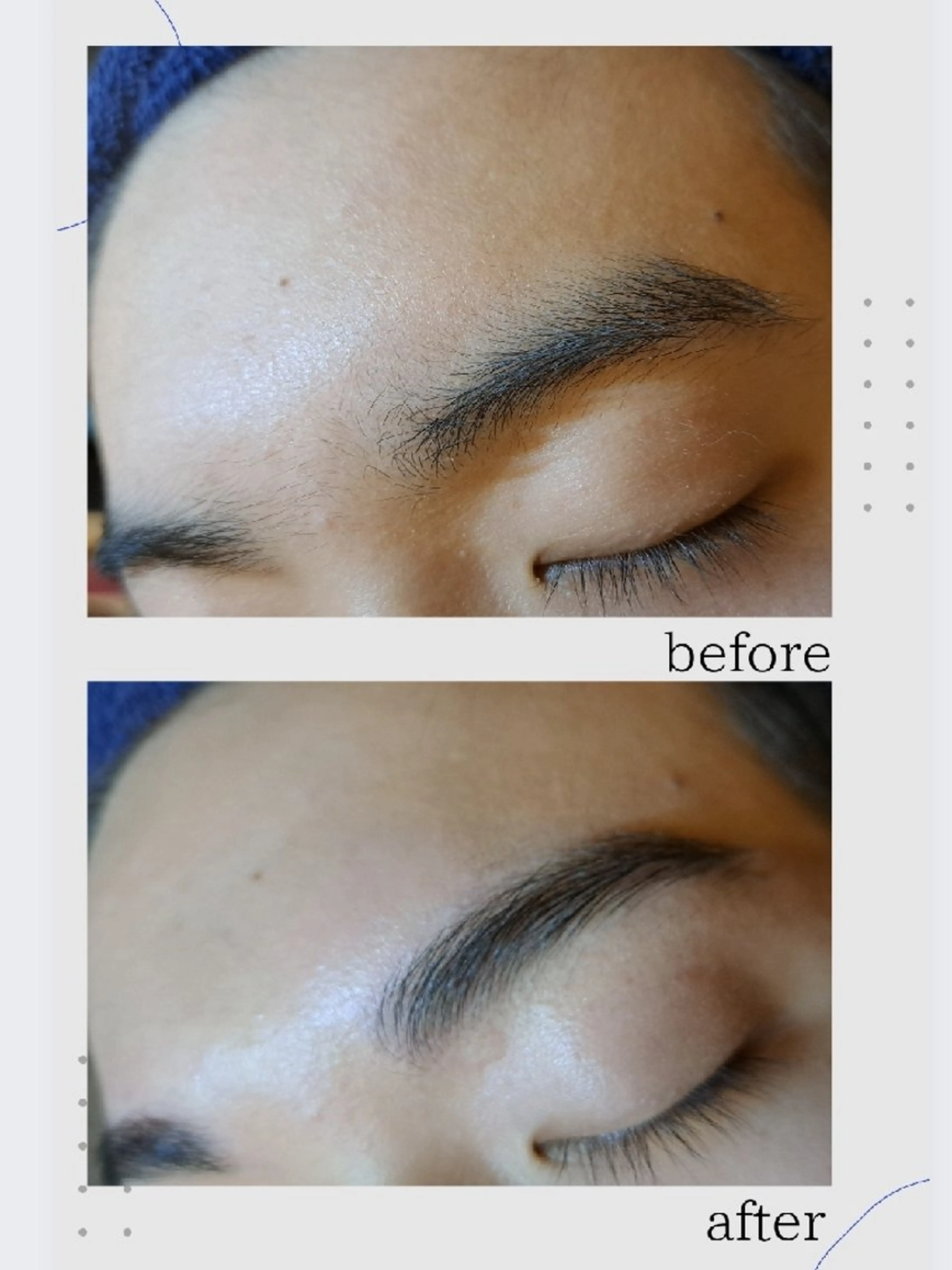 アイブロウ ハリウッドブロウリフト embellir  アンベリール　の眉毛・アイブロウイメージ