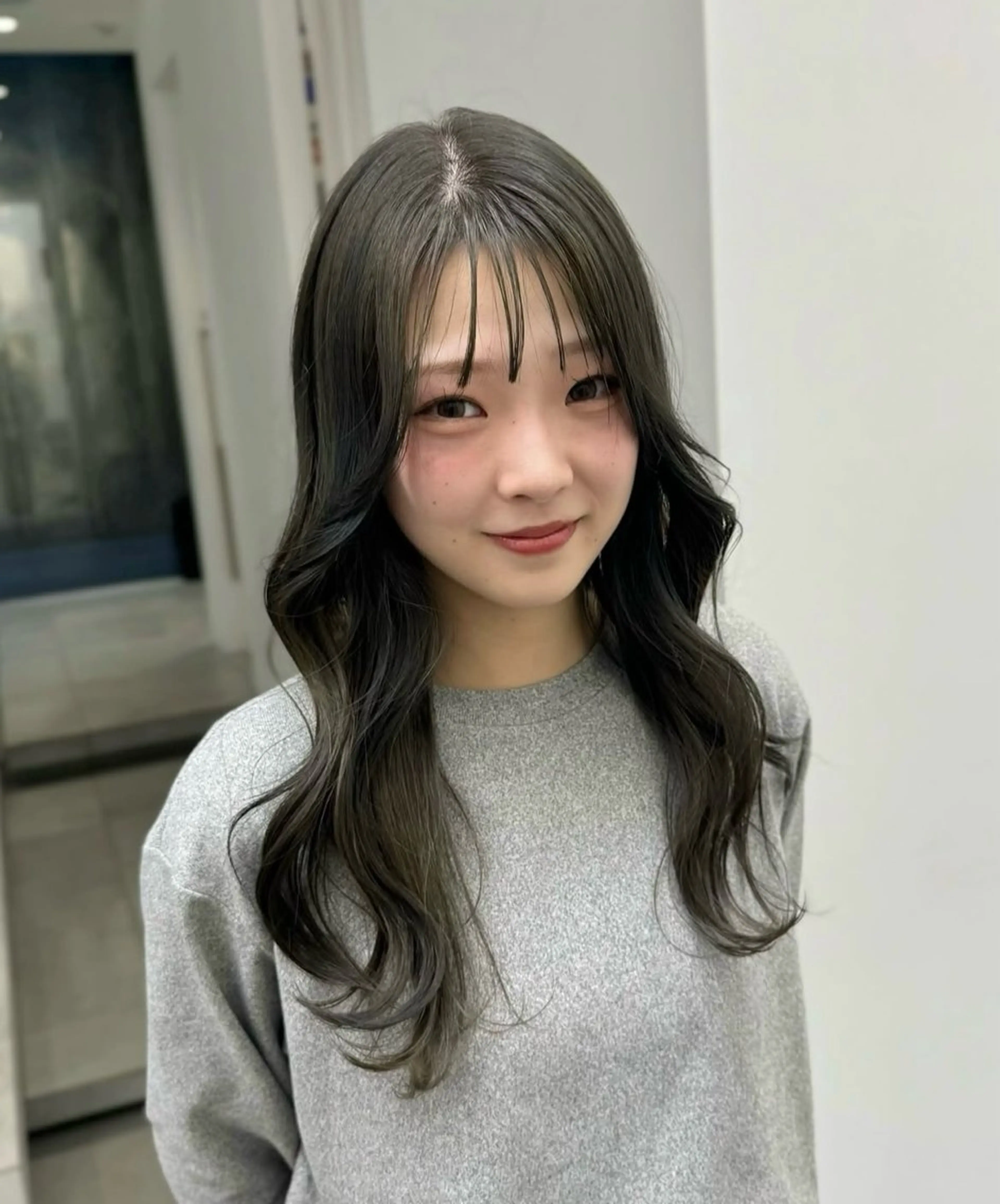 【オリーブカラー🫒】髪質改善カラー➕シャンプー➕トリートメント🥣🫧の写真