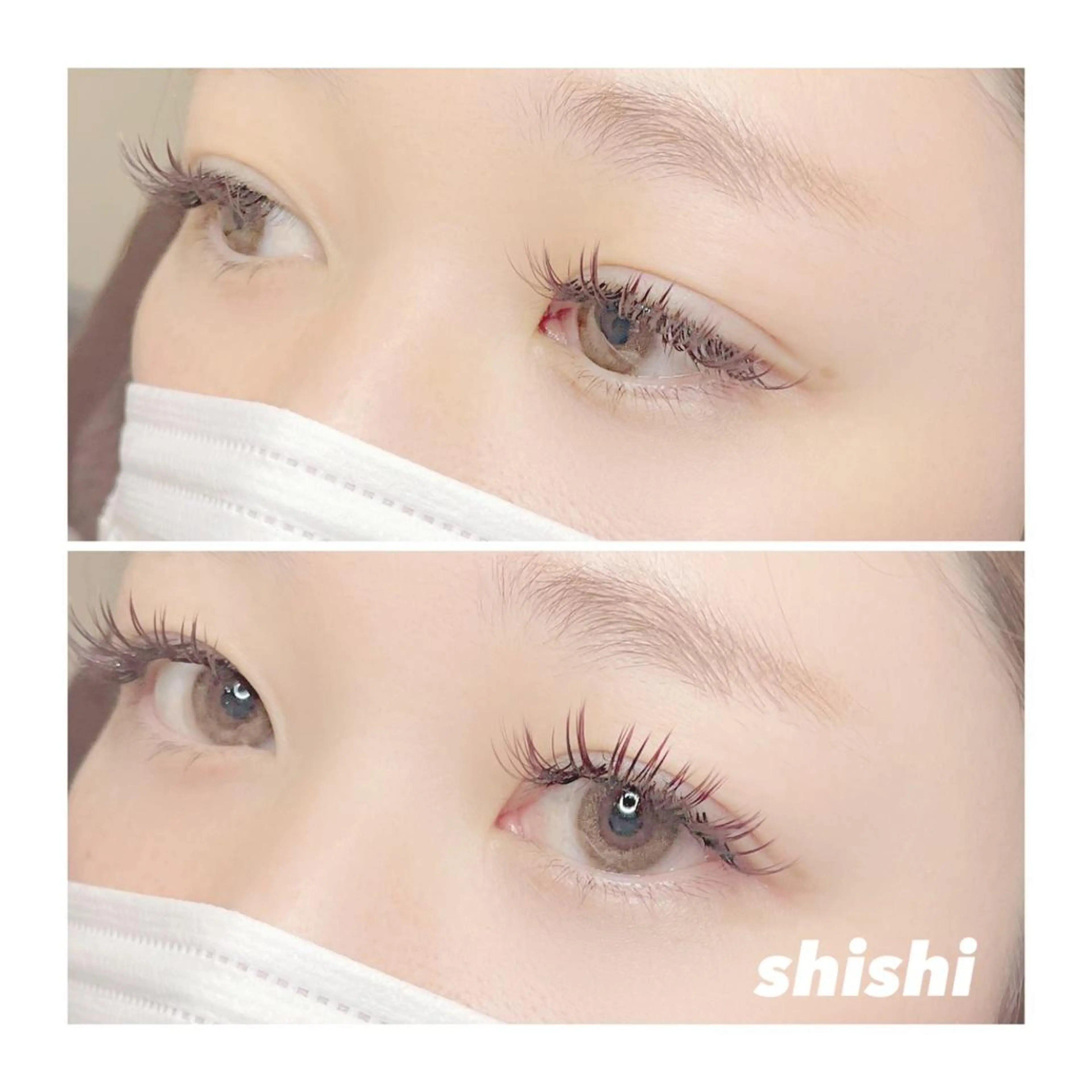 マツエク・マツパ ☽𝘀𝗵𝗶 𝘀𝗵𝗶☽のマツエク・マツパデザイン