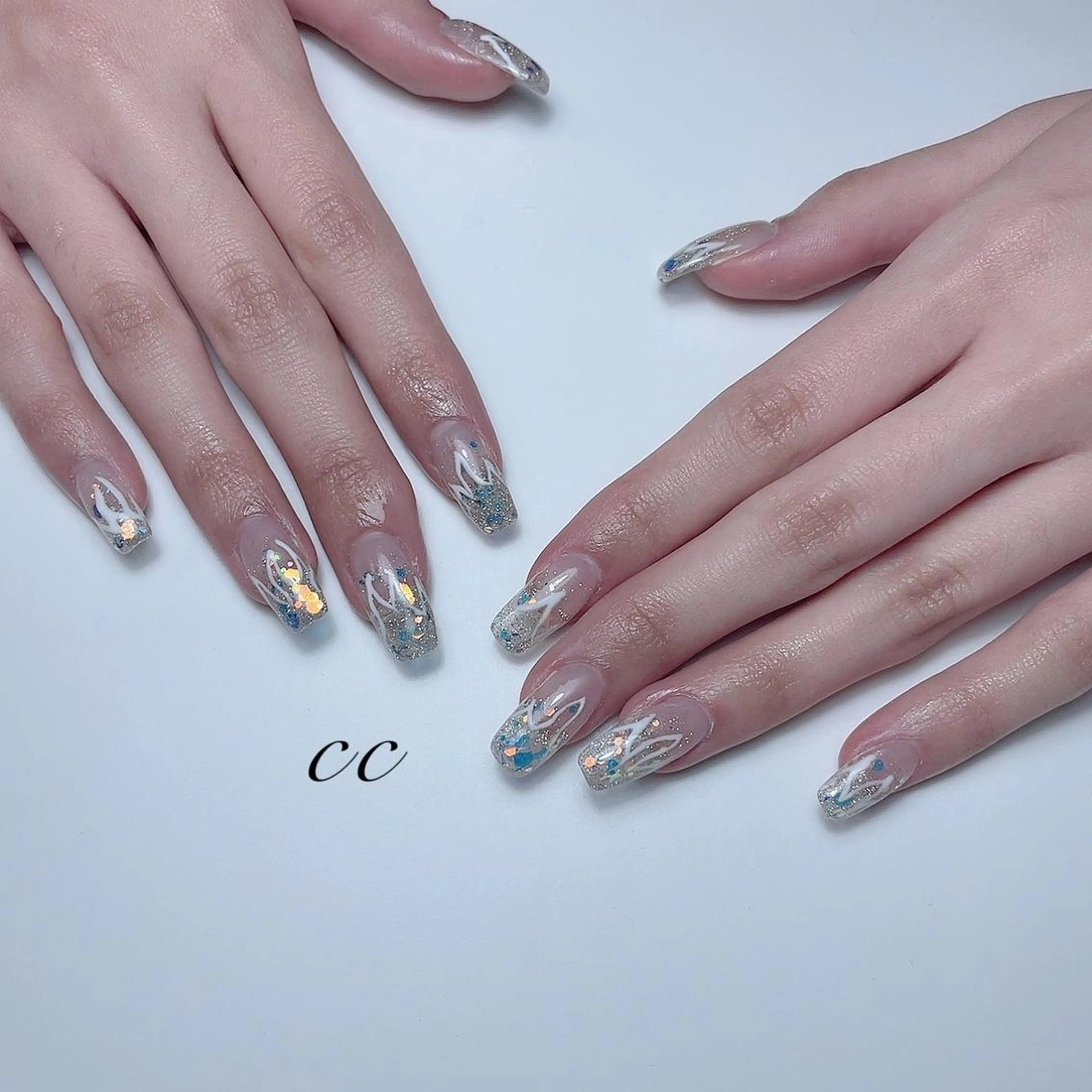 カラー ネイル C C🌼のネイルデザイン