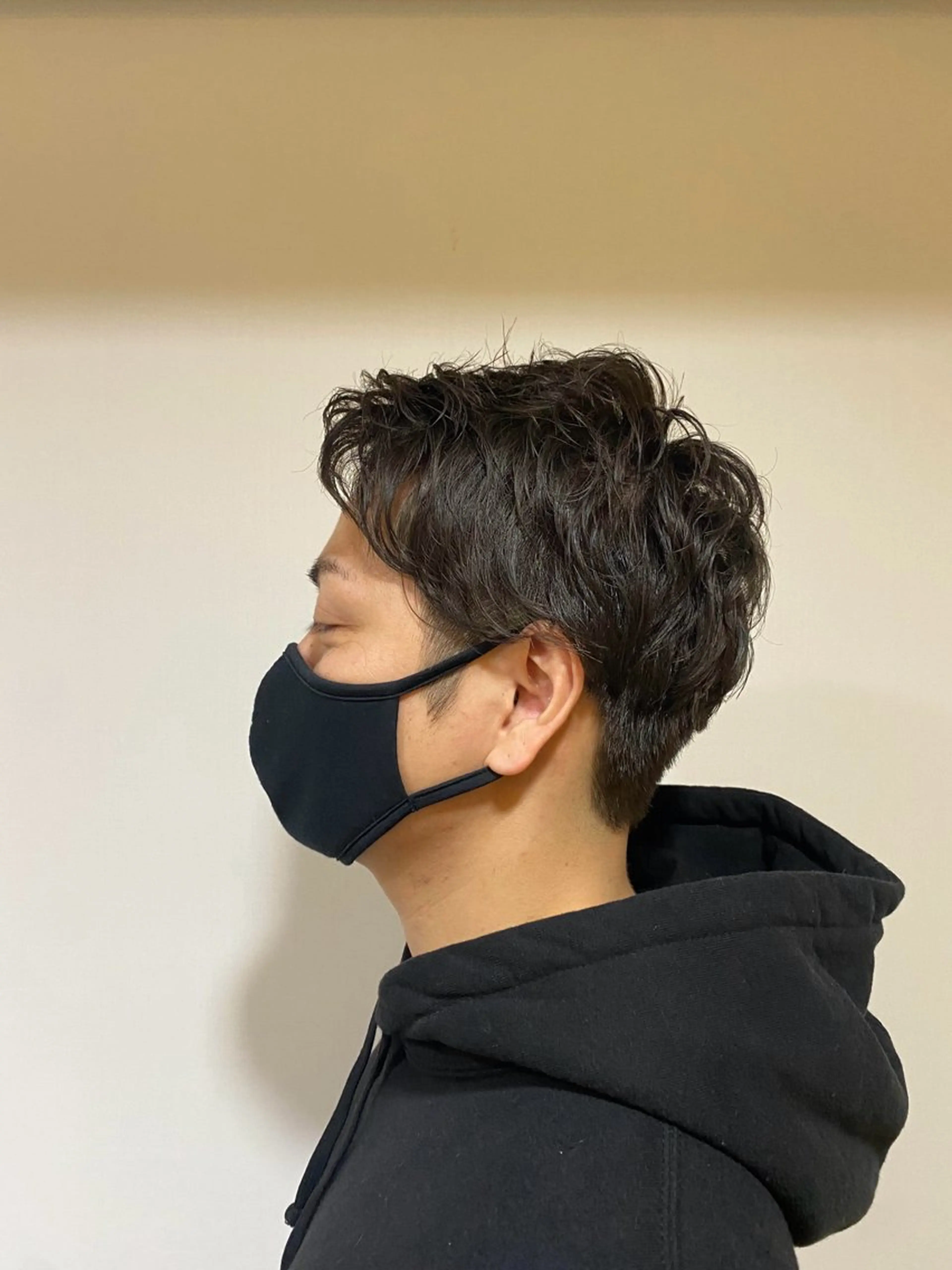 新規3回まで限定 ❣️✂️メンズパーマ(カット込み)+マーブ(ナノバブル)の写真