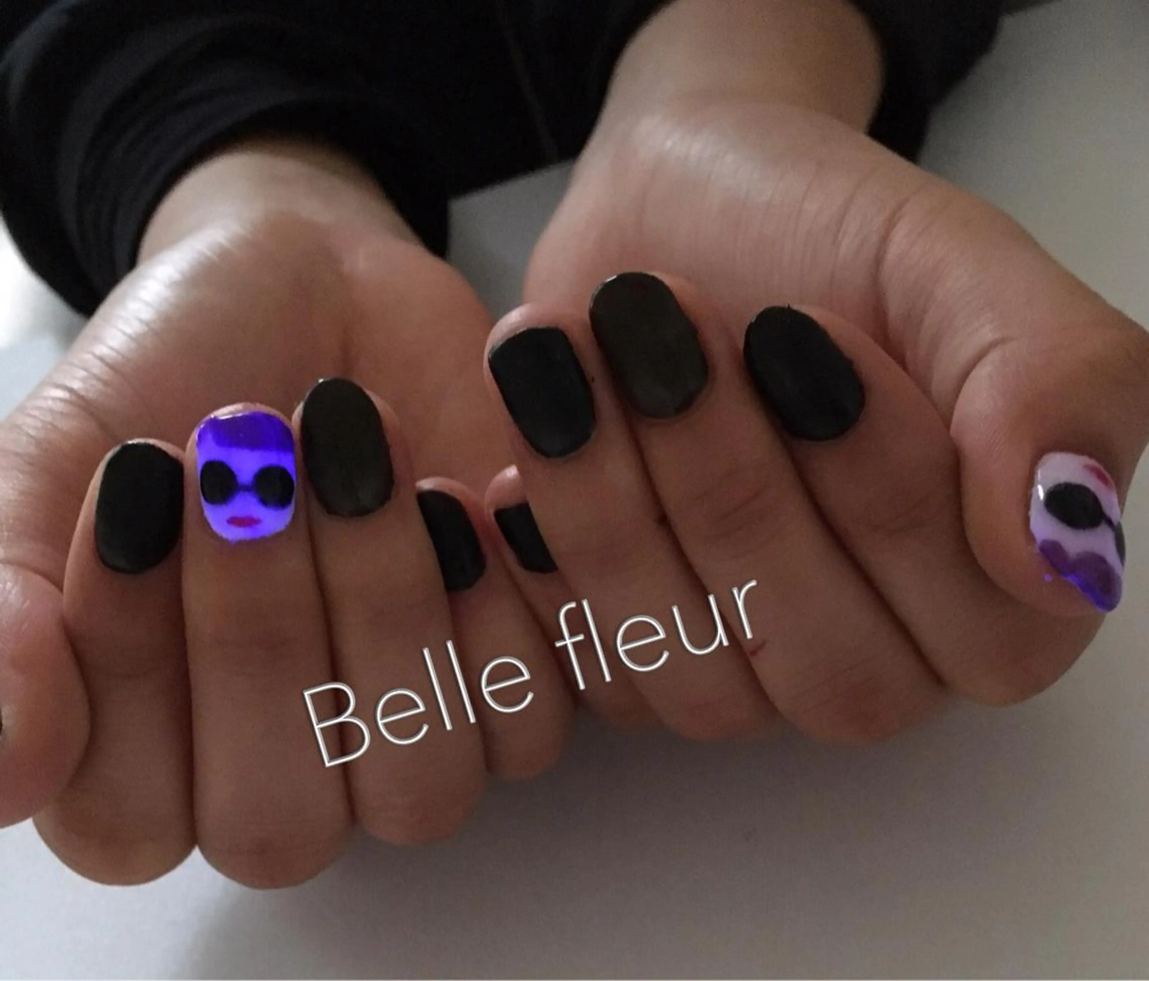 ショート ネイル Belle fleurのネイルデザイン