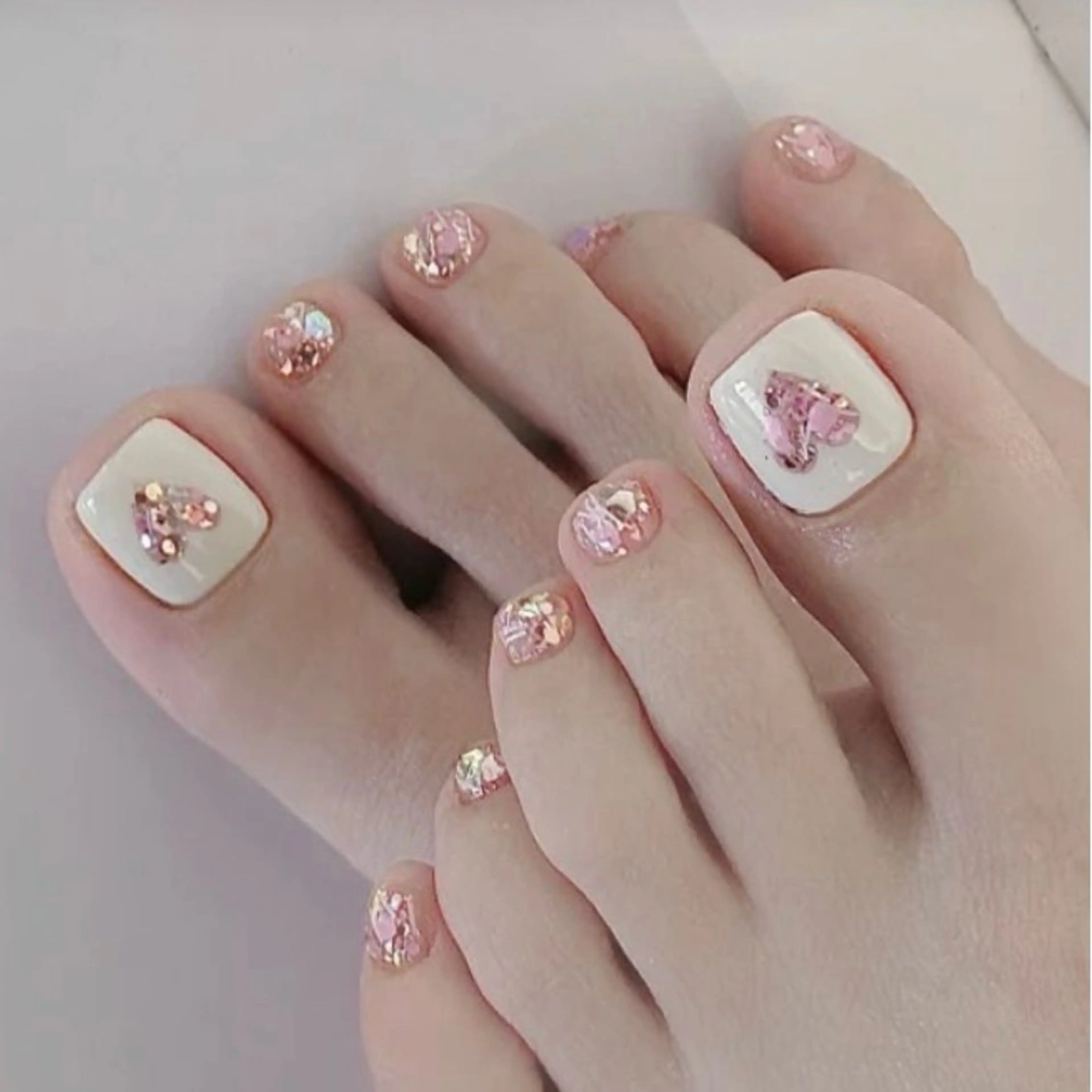 【FOOTオフなし】90分持ち込みデザイン（パーツ込み）※ご希望のデザイン事前にご相談下さいの写真