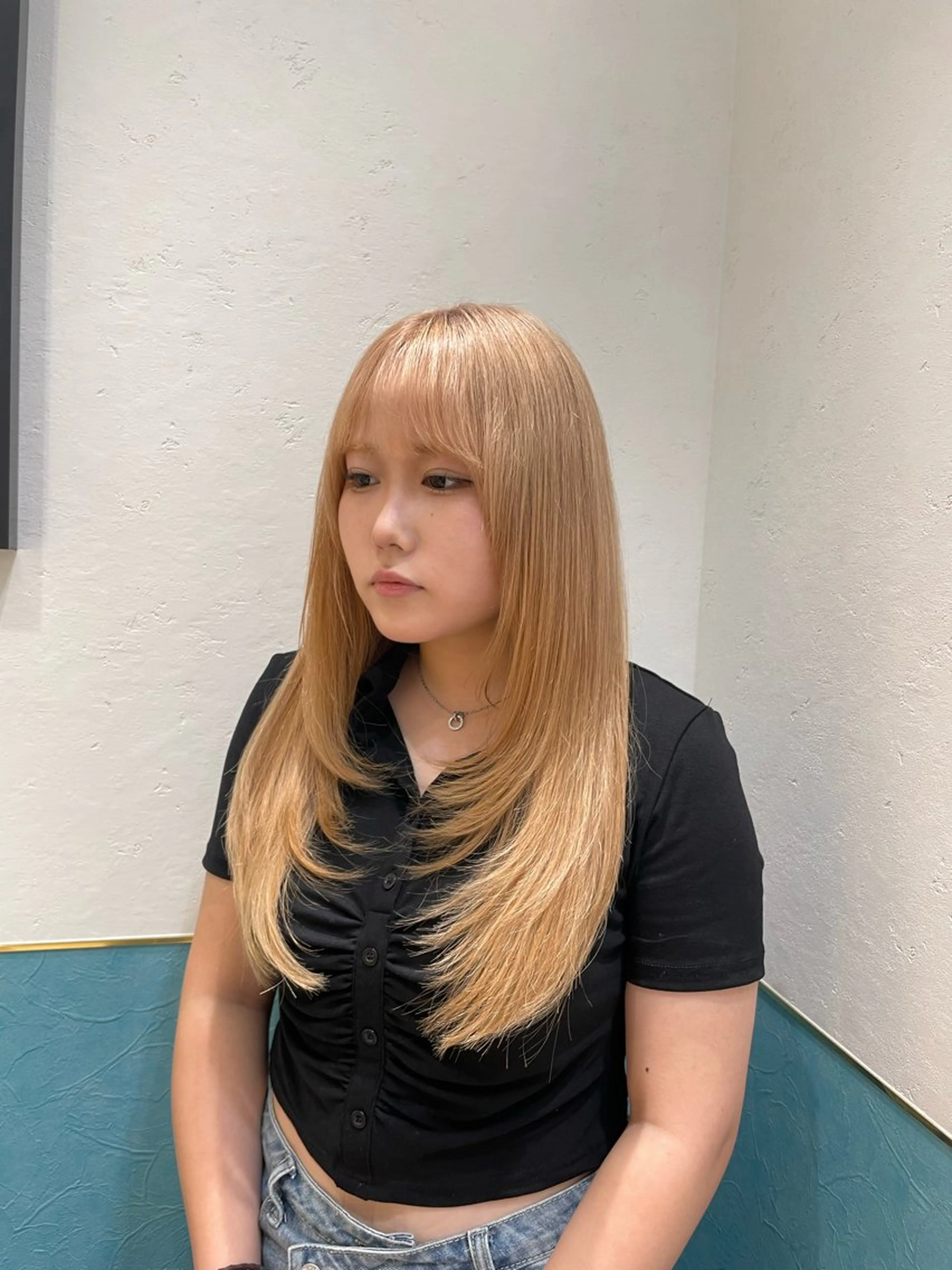 ロング 韓国レイヤー 🧸🤍ちずみのヘアスタイル