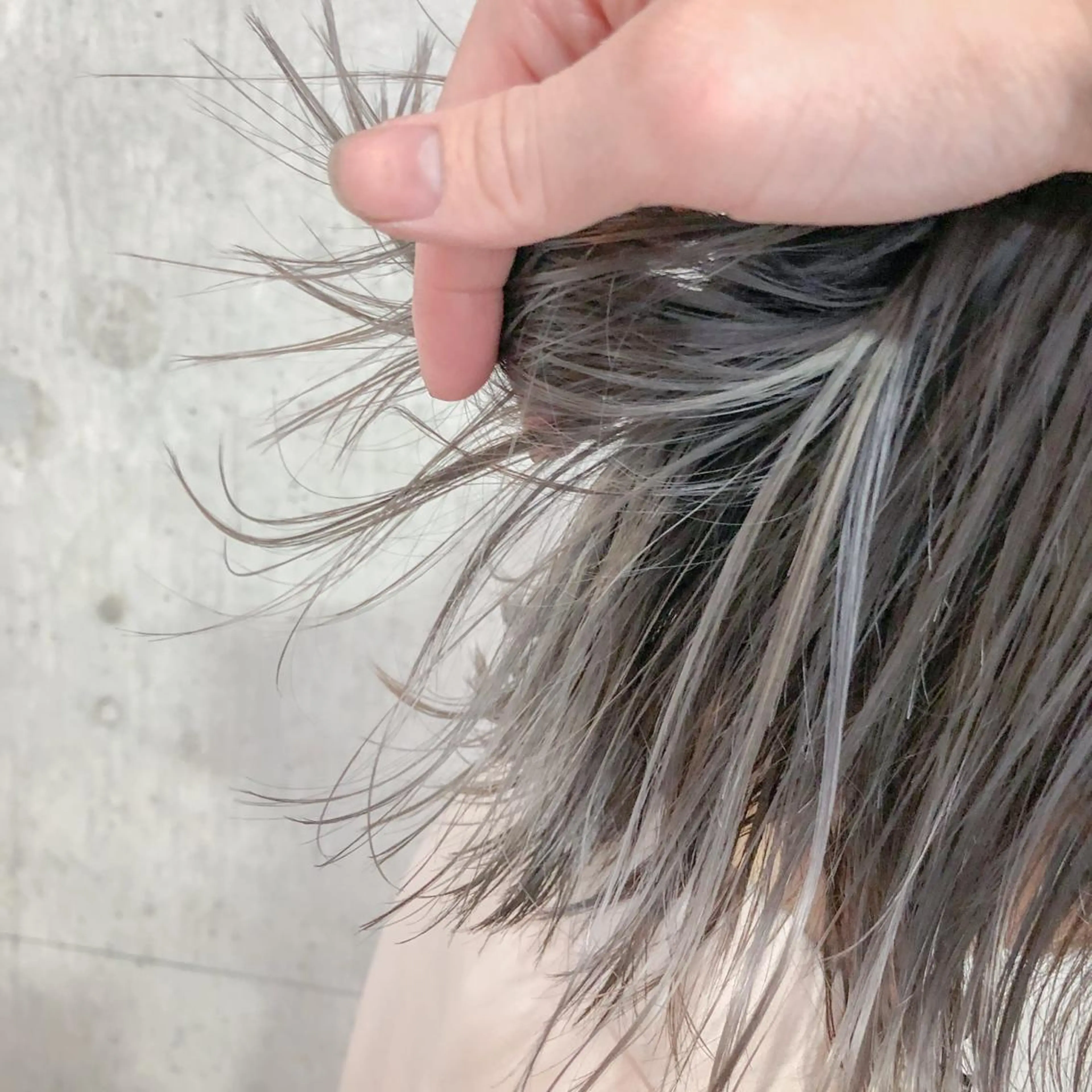 ミディアム カラー ヘアアレンジ レイヤー/ウルフ/ ハッシュカット/そらのヘアスタイル