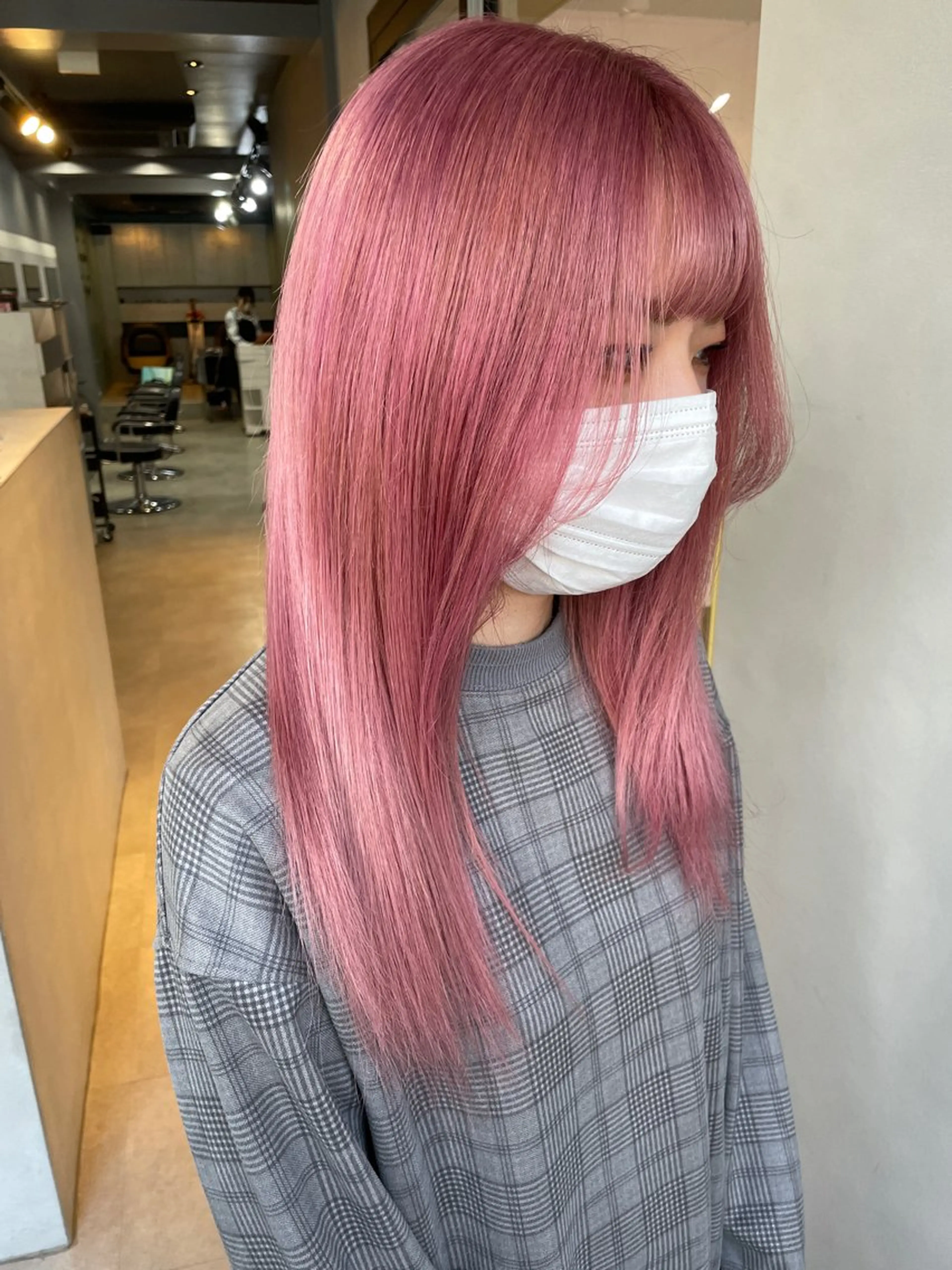 セミロング カラー カット ヘアカラー 🪐SOURCE 塚口　シマブクロ🪐のヘアスタイル