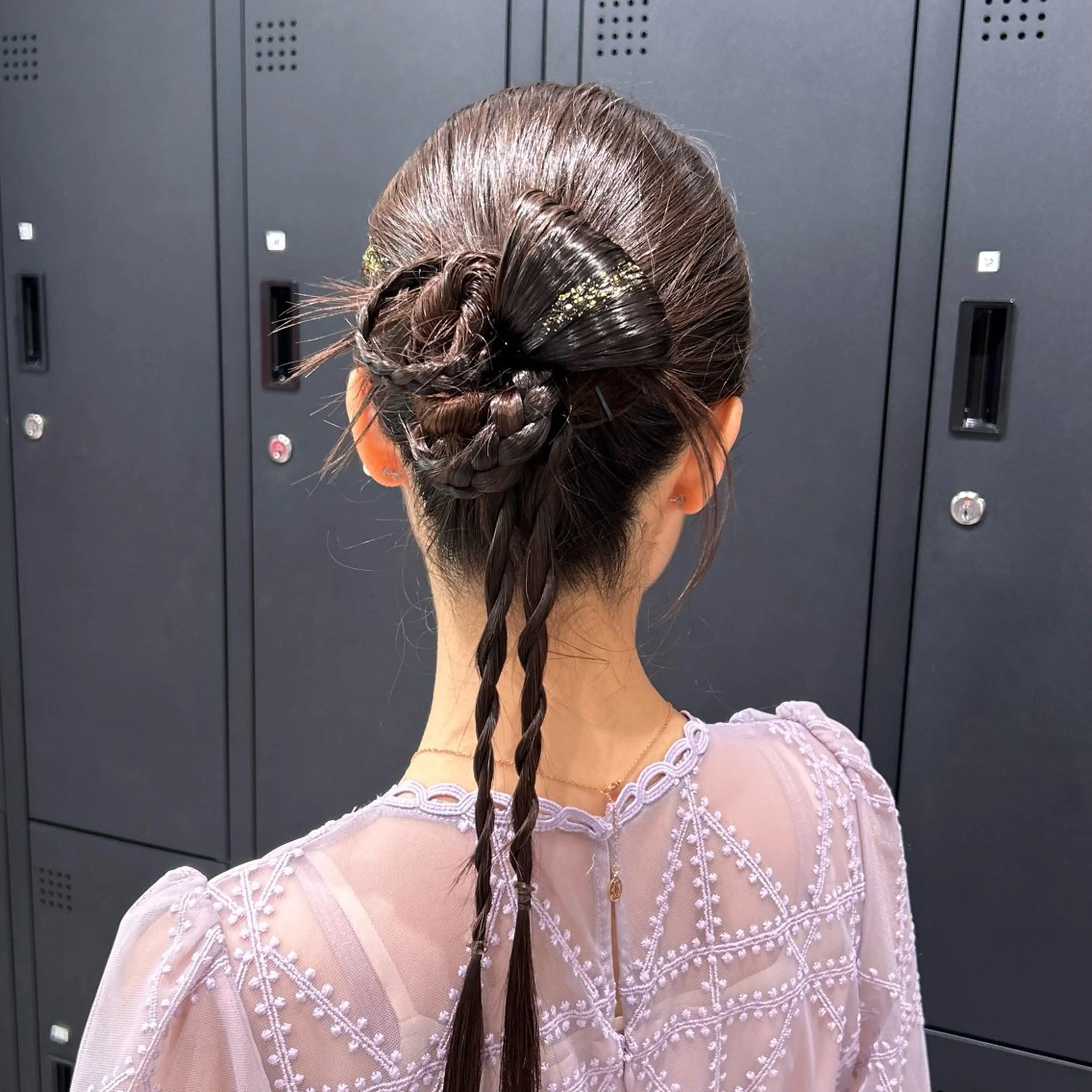 ヘアアレンジ 透明感カラー🫧 ✴︎meiのヘアスタイル