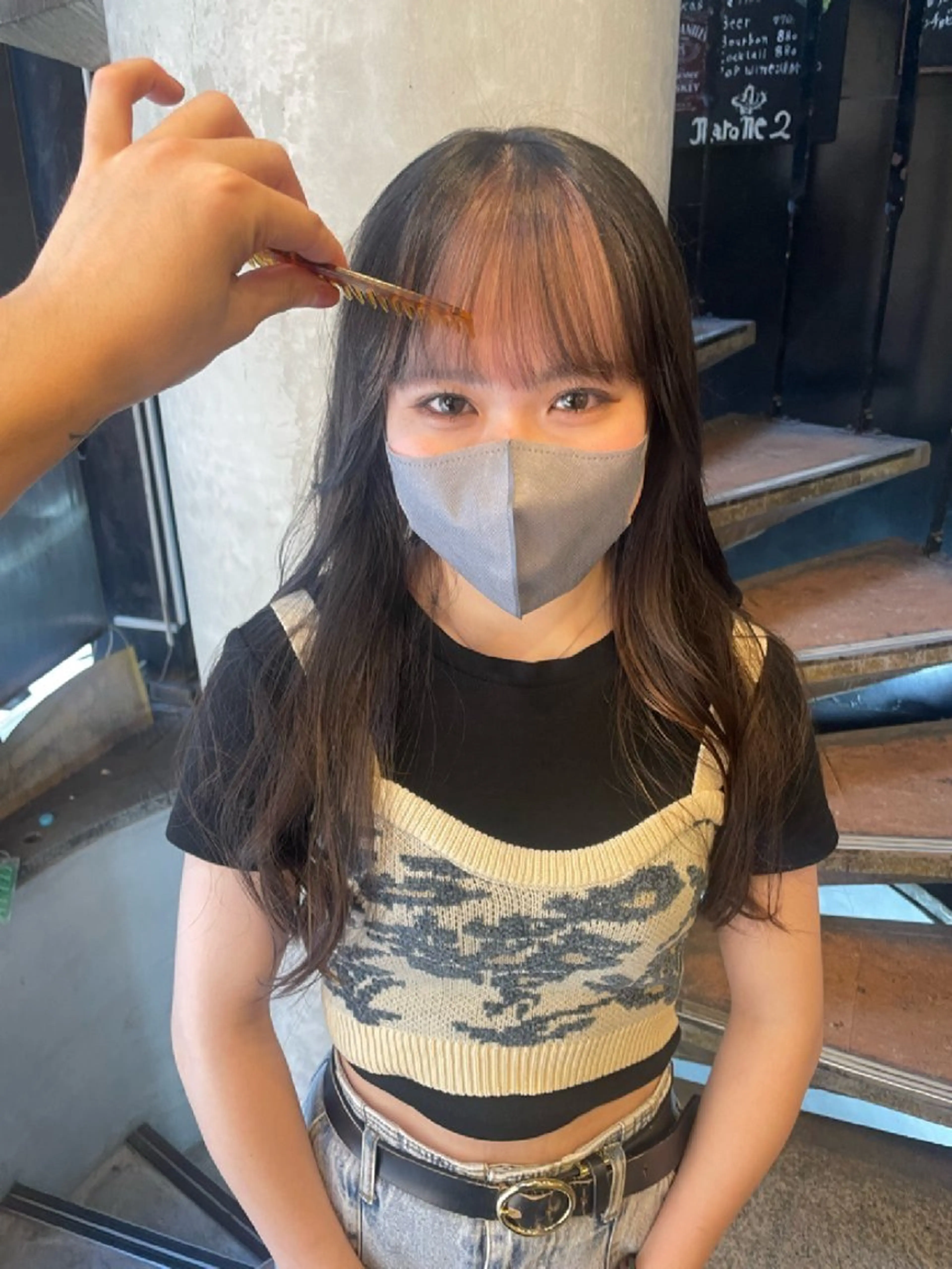 セミロング キリカ新宿所属・ブリーチ/ エクステ/レイヤーのヘアスタイル