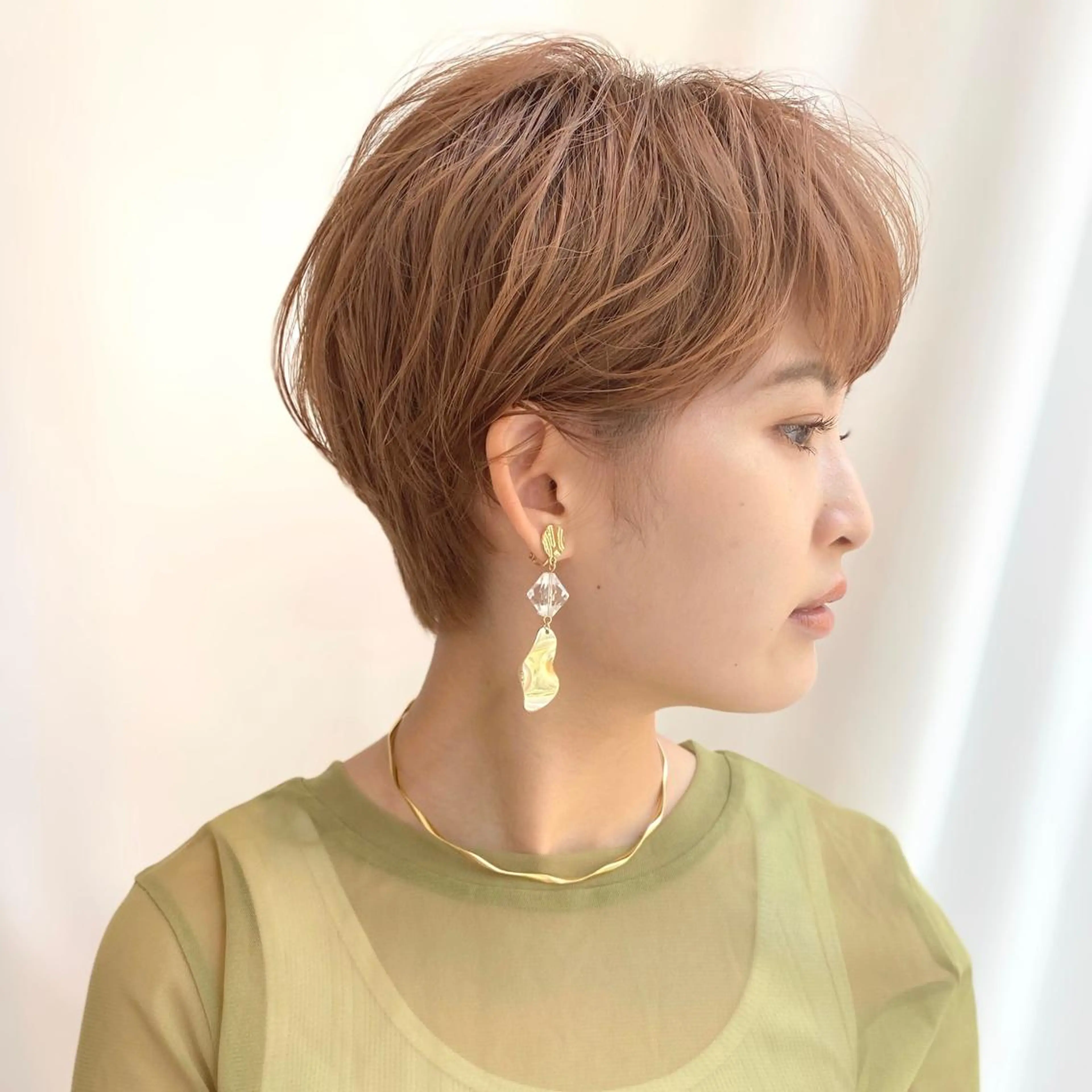 ショート 韓国くびれレイヤー 🇰🇷はづきのヘアスタイル