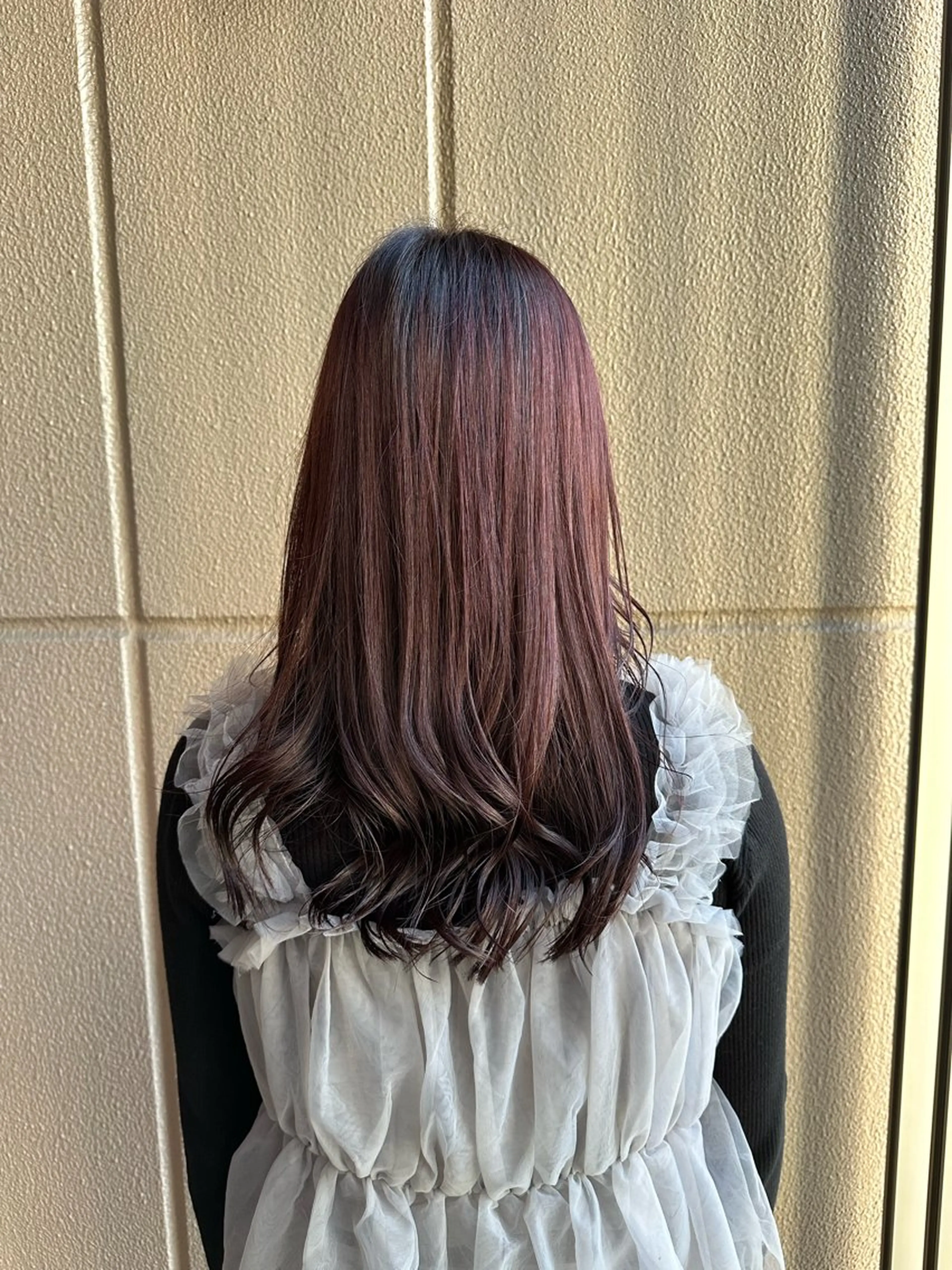 ミディアム カラー 🐬脱白髪染めカラー 清水大世🐬のヘアスタイル