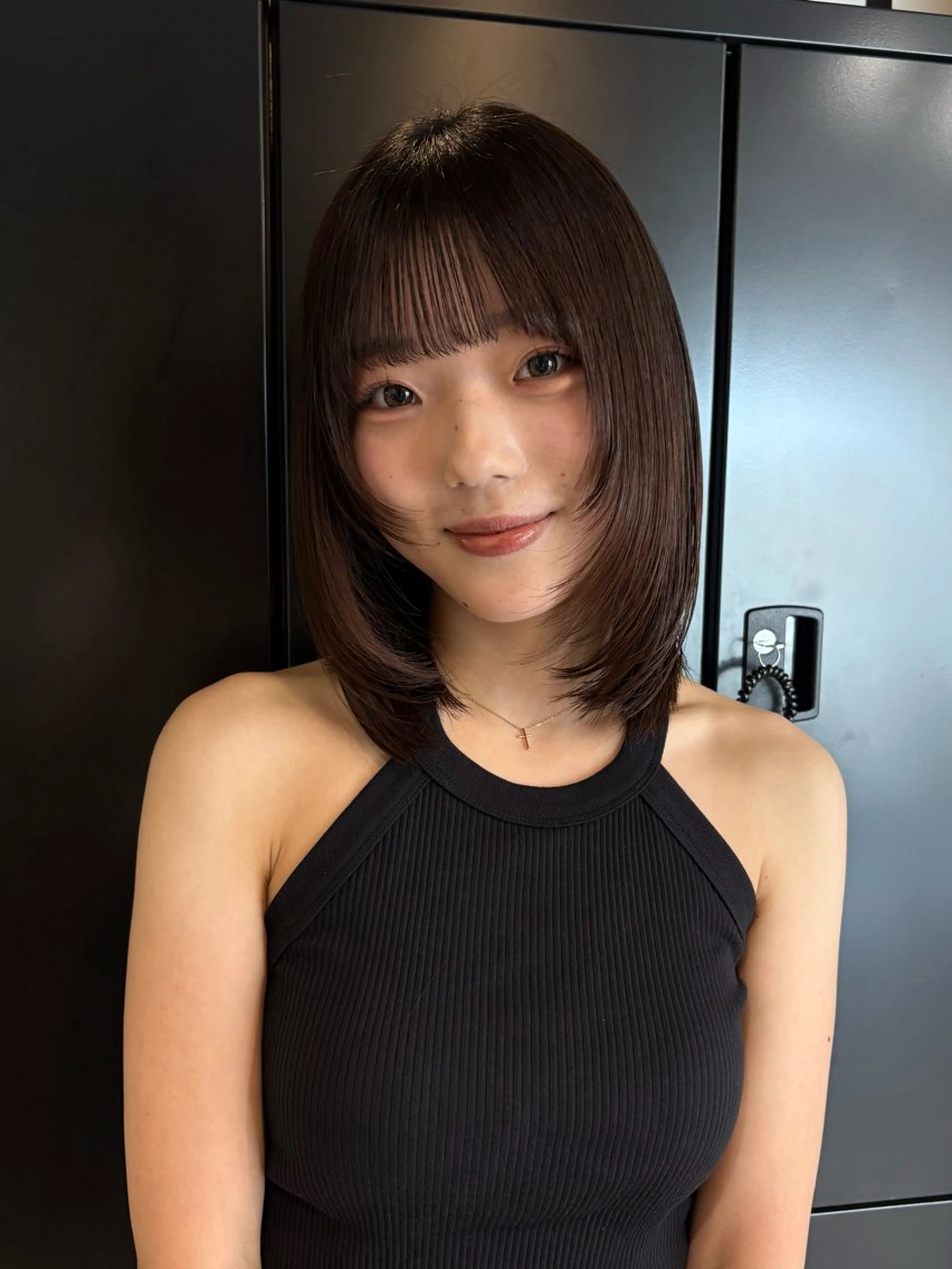 ミディアム カット hashimoto kaedeのヘアスタイル