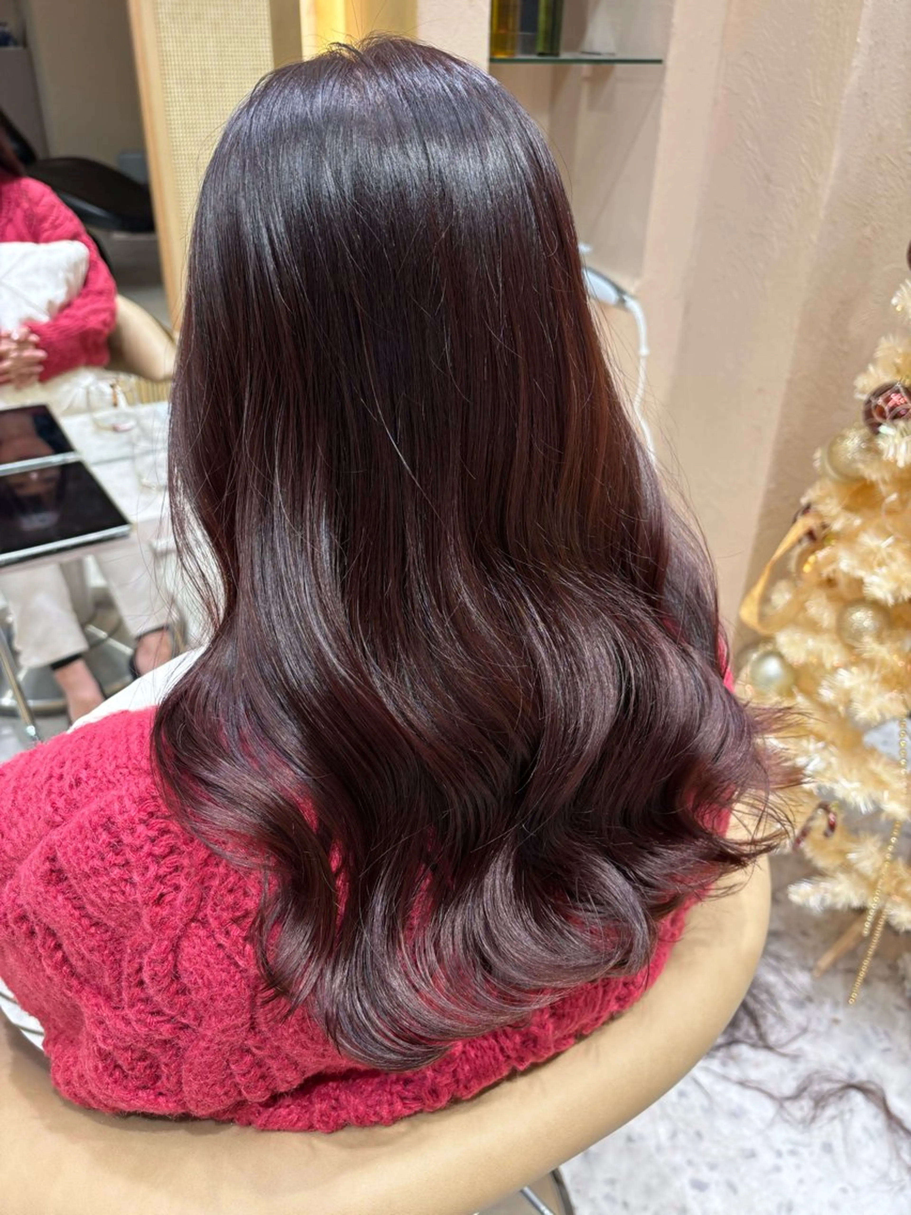 セミロング カラー あかね☆ヘアアレンジ /ボブ/縮毛矯正のヘアスタイル