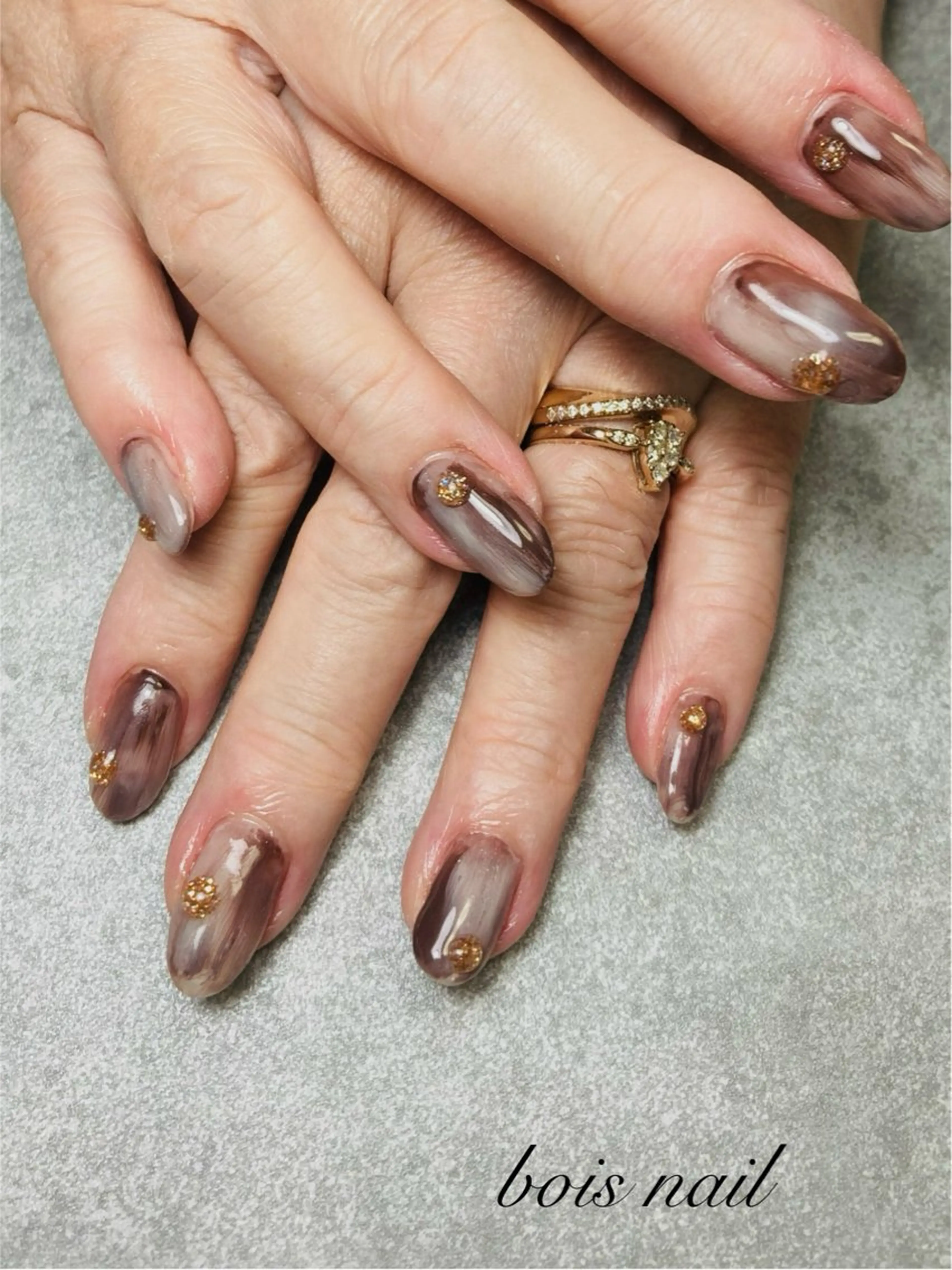 ネイル ハンドネイル bois nail ボワネイル北巽のネイルデザイン