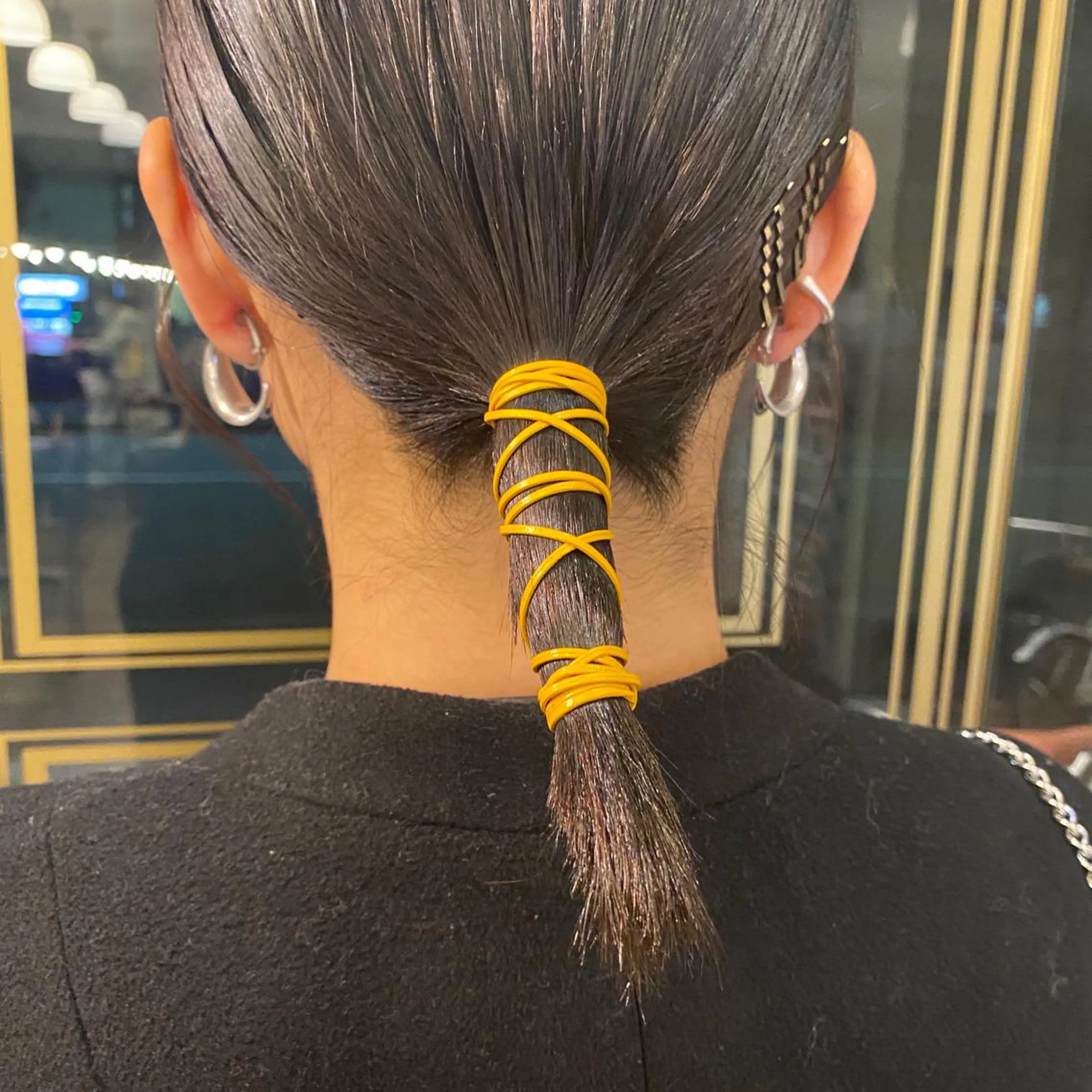 ショート カラー ヘアアレンジ マツエク・マツパ Kawaguchi Arisaのヘアスタイル