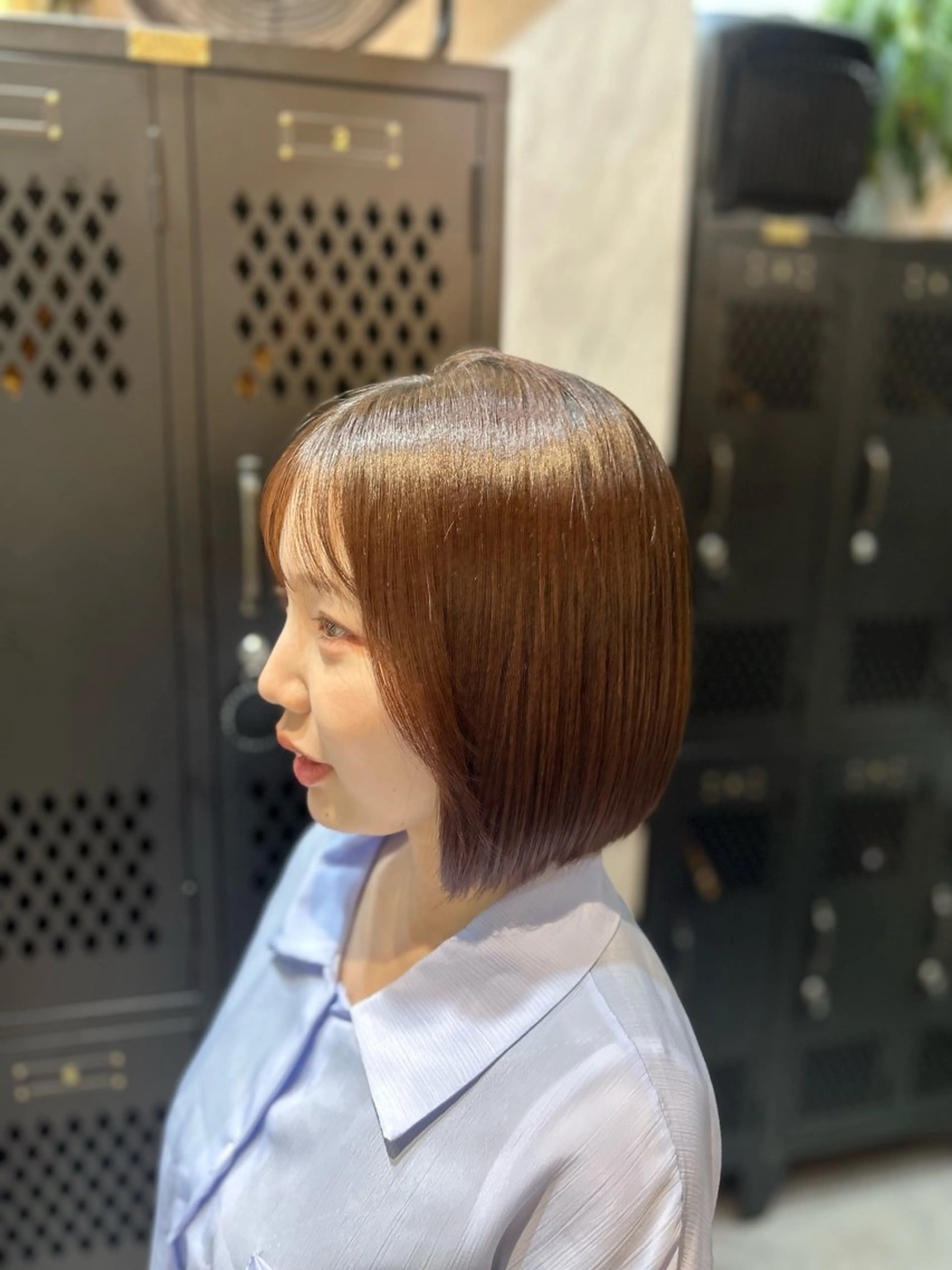 ミディアム 透明感カラー/似合 わせカット🤍ヒナタのヘアスタイル