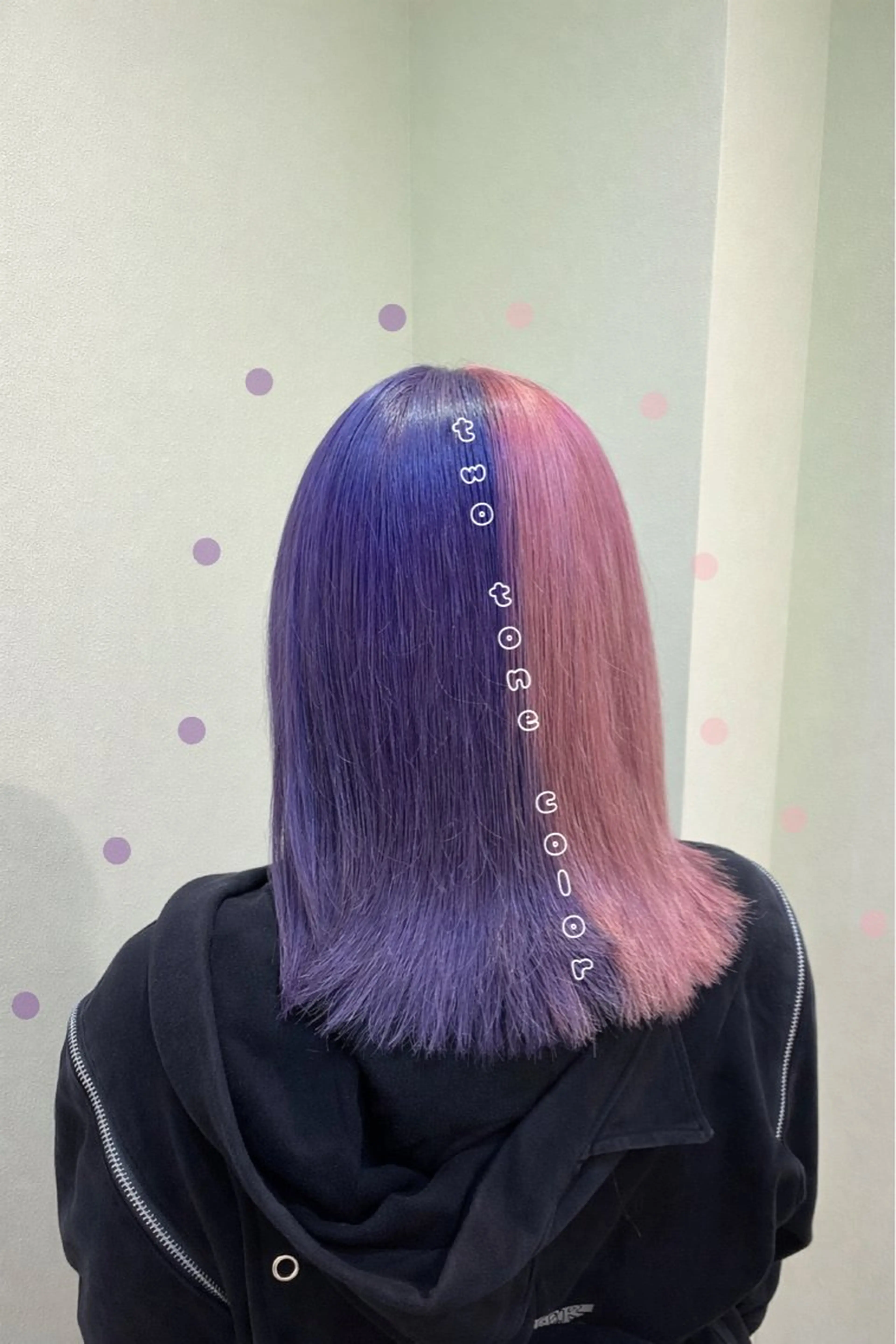 ミディアム カラー デザインカラー ヘアカラー 横浜/デザインカラー 個性派ヘアメ/まこのヘアスタイル