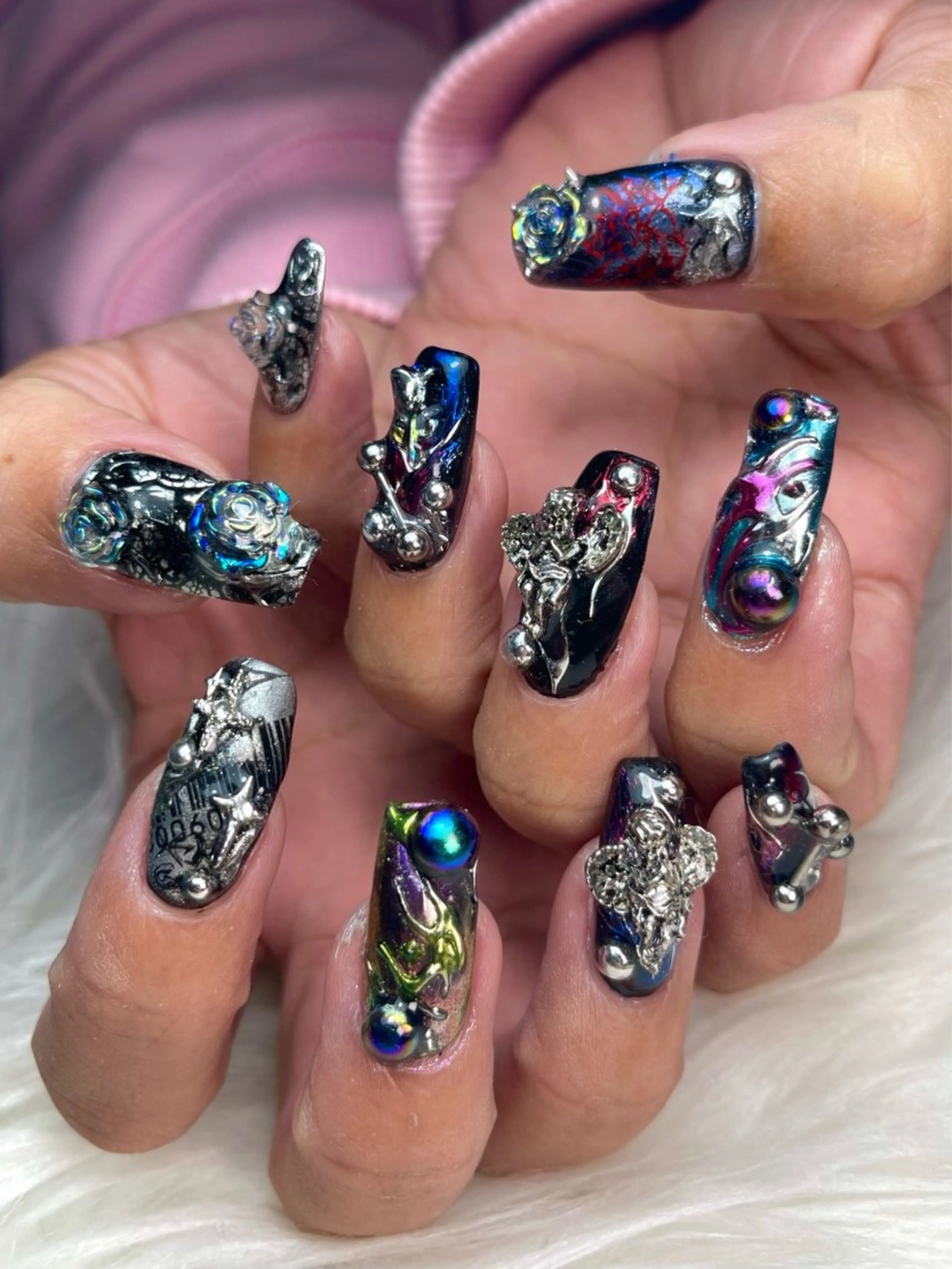 ネイル ハンドネイル Nail Salon L'arc所属・☆Mèo ☆のネイルデザイン