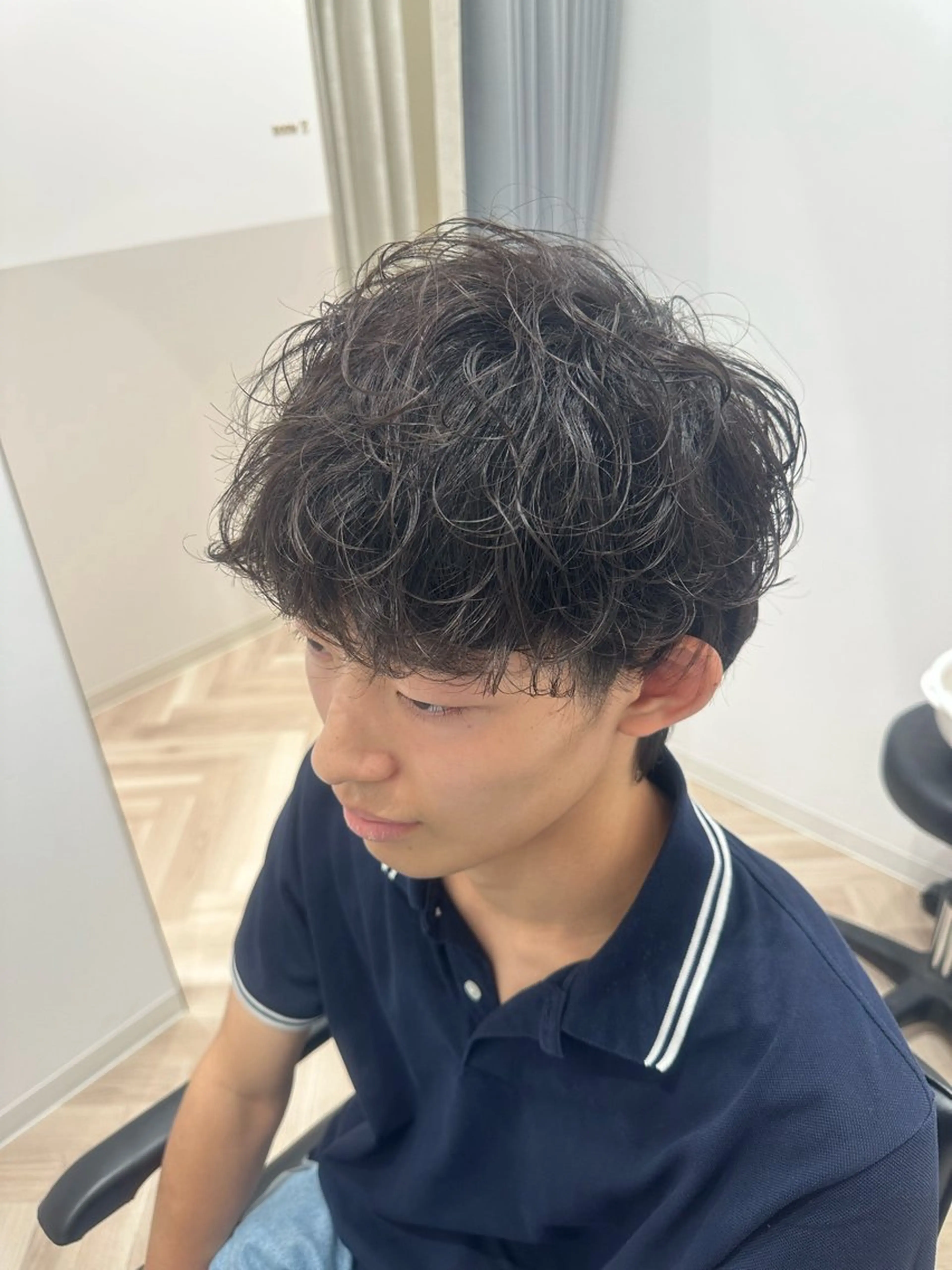 ショート パーマ メンズパーマ メンズカット/石川のヘアスタイル